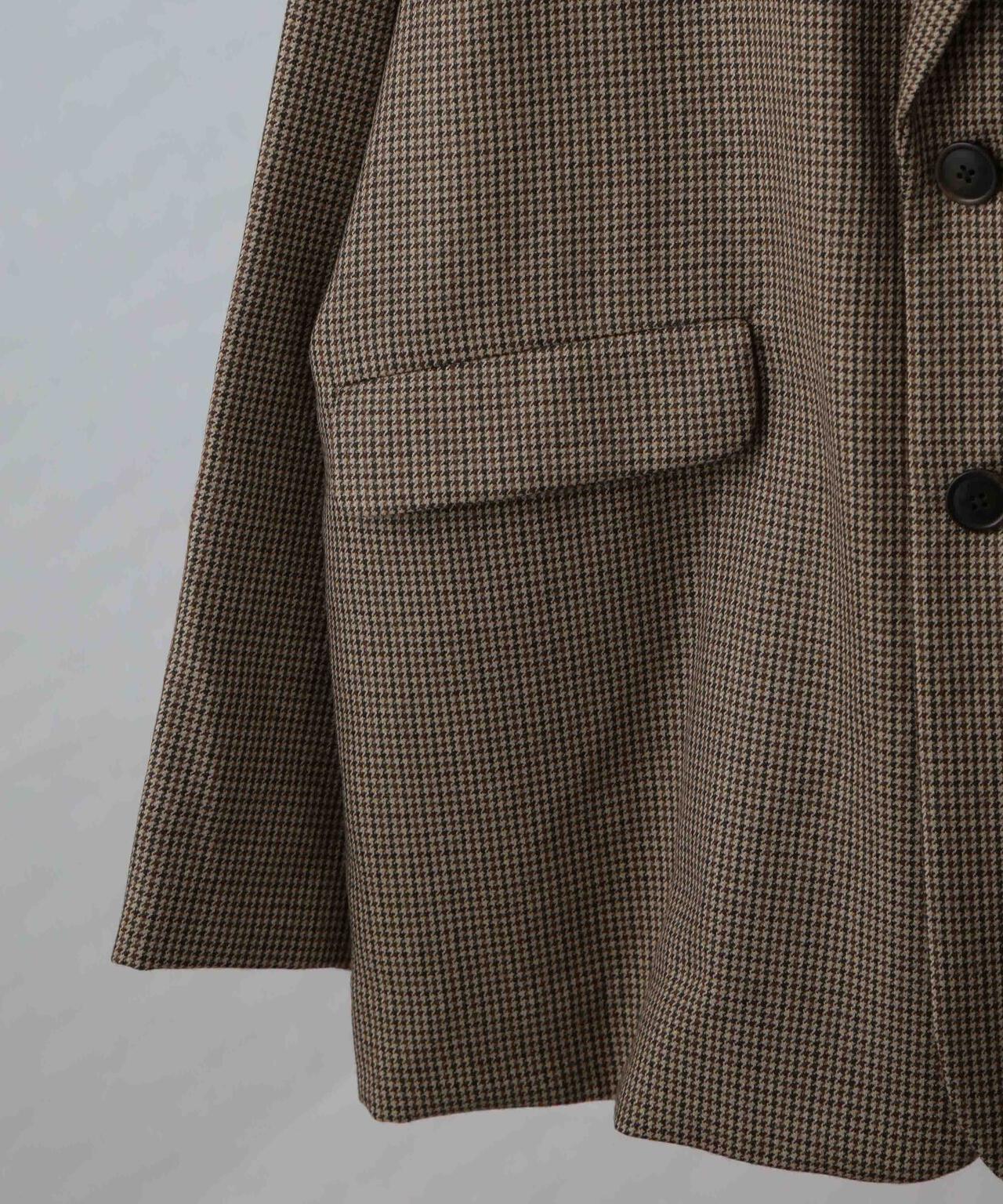 RhodolirioN/Oversized Jacket - Houndstooth 6714216010