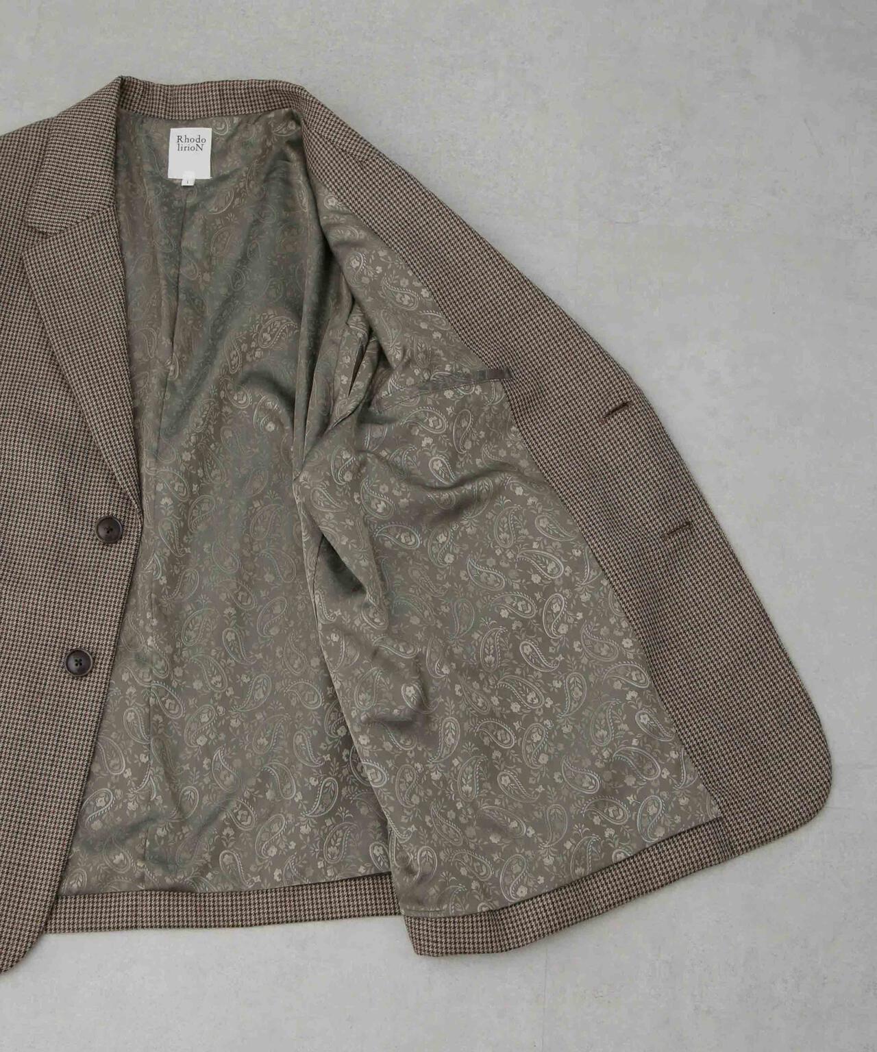RhodolirioN/Oversized Jacket - Houndstooth 6714216010