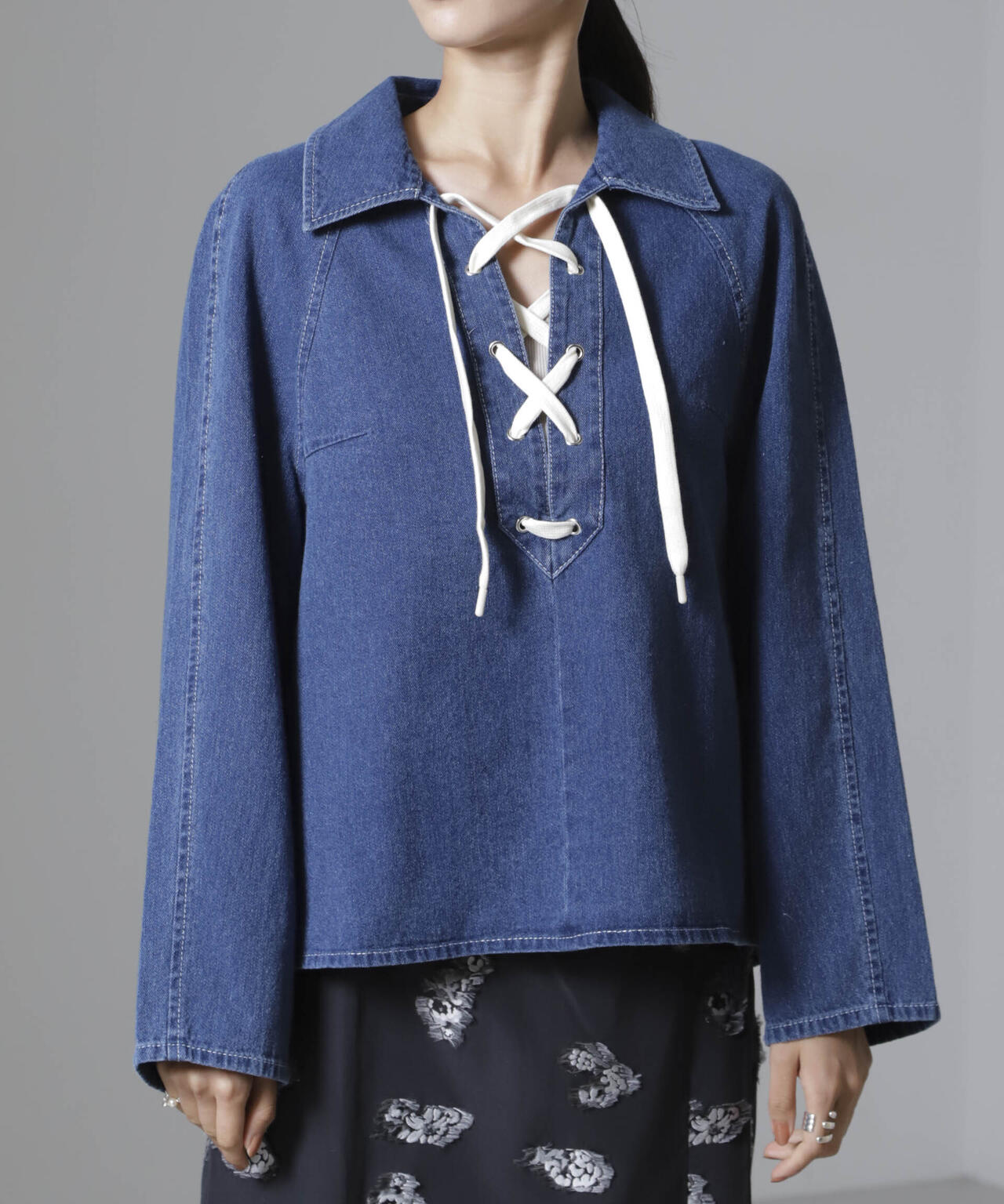 Baum und Pferdgarten/Soft Denim シャツ 6714220011