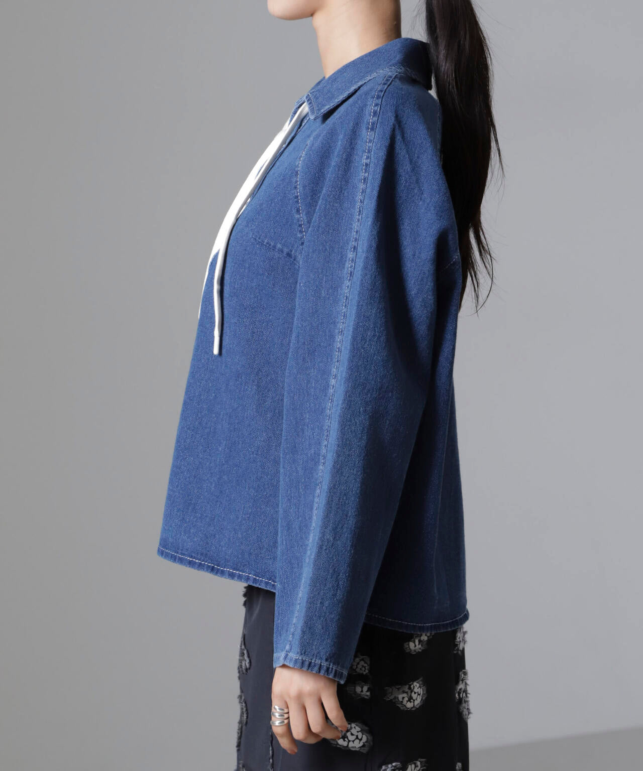 Baum und Pferdgarten/Soft Denim シャツ 6714220011