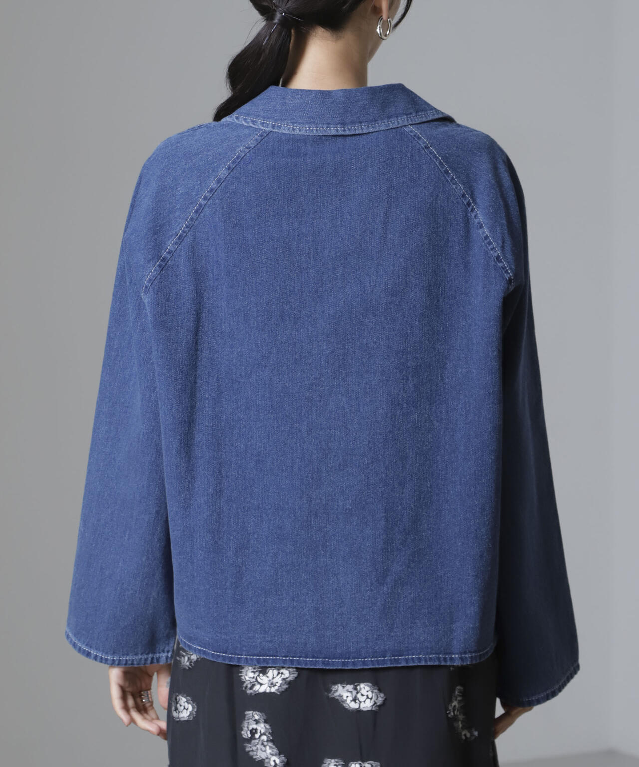 Baum und Pferdgarten/Soft Denim シャツ 6714220011