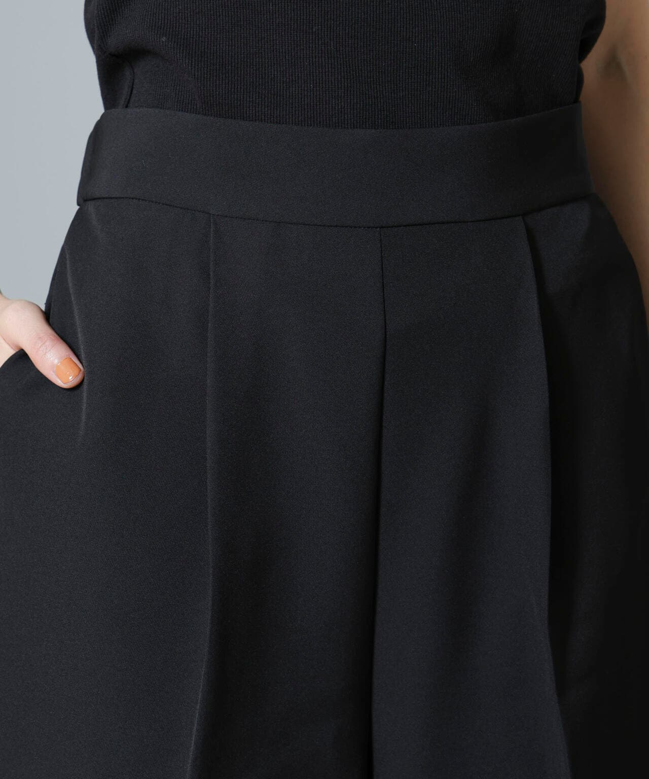 troisiemechaco/TULLE DOUBLECLOTH セットアップパンツ 6714229001