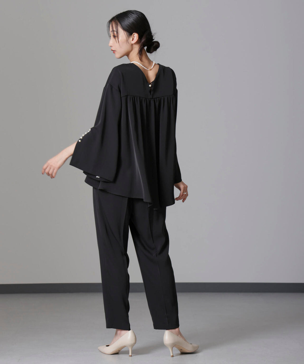 troisiemechaco/DOUBLE CLOTH セットアップパンツ 6714229002