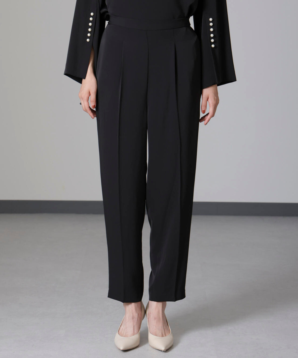 troisiemechaco/DOUBLE CLOTH セットアップパンツ 6714229002