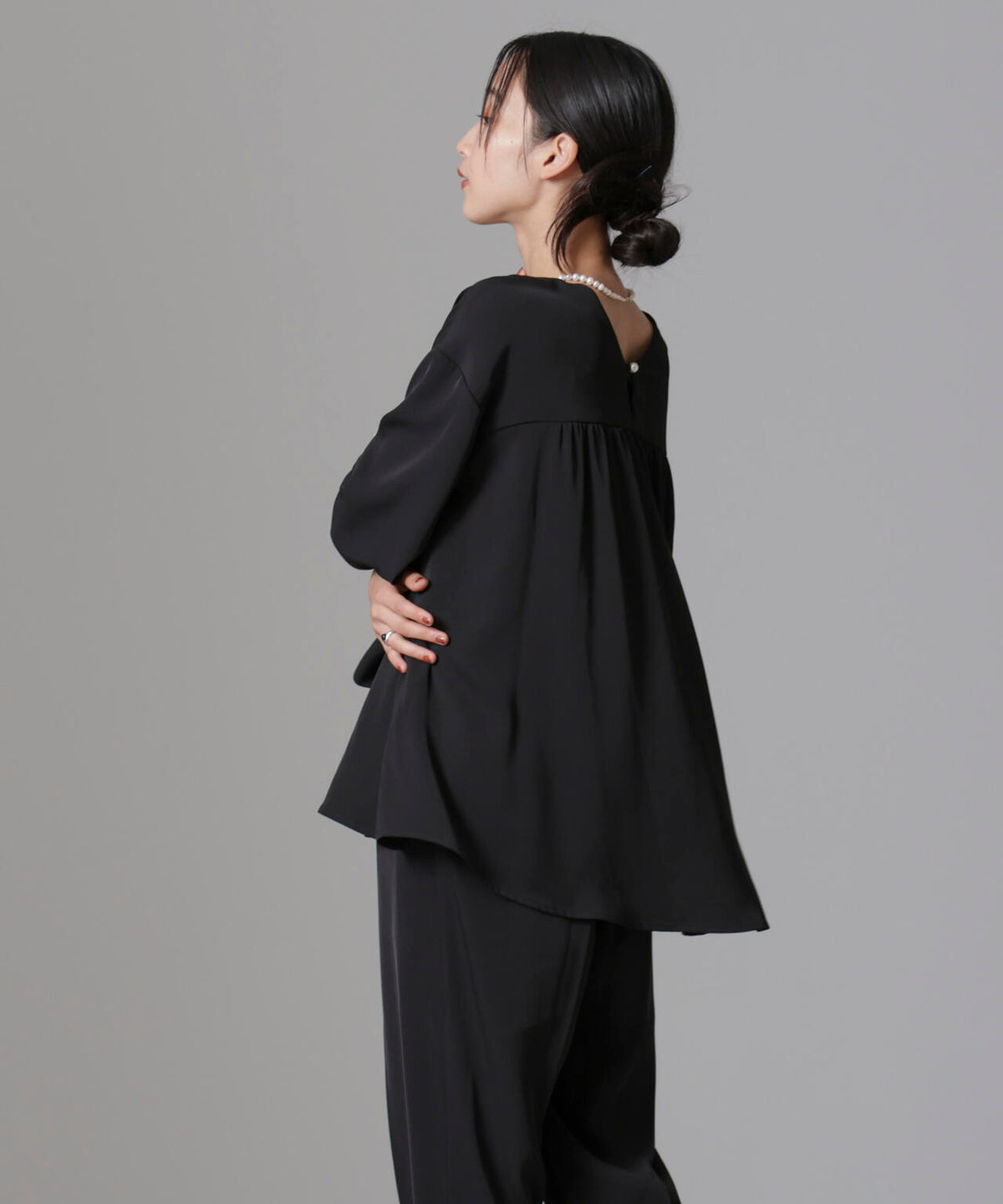 troisiemechaco/DOUBLE CLOTH セットアップパンツ 6714229002