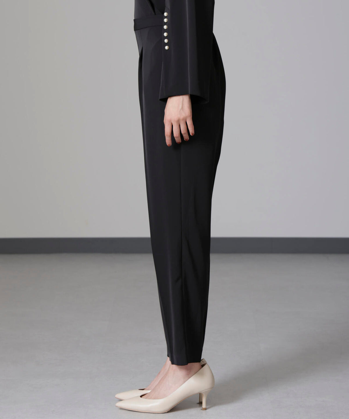 troisiemechaco/DOUBLE CLOTH セットアップパンツ 6714229002
