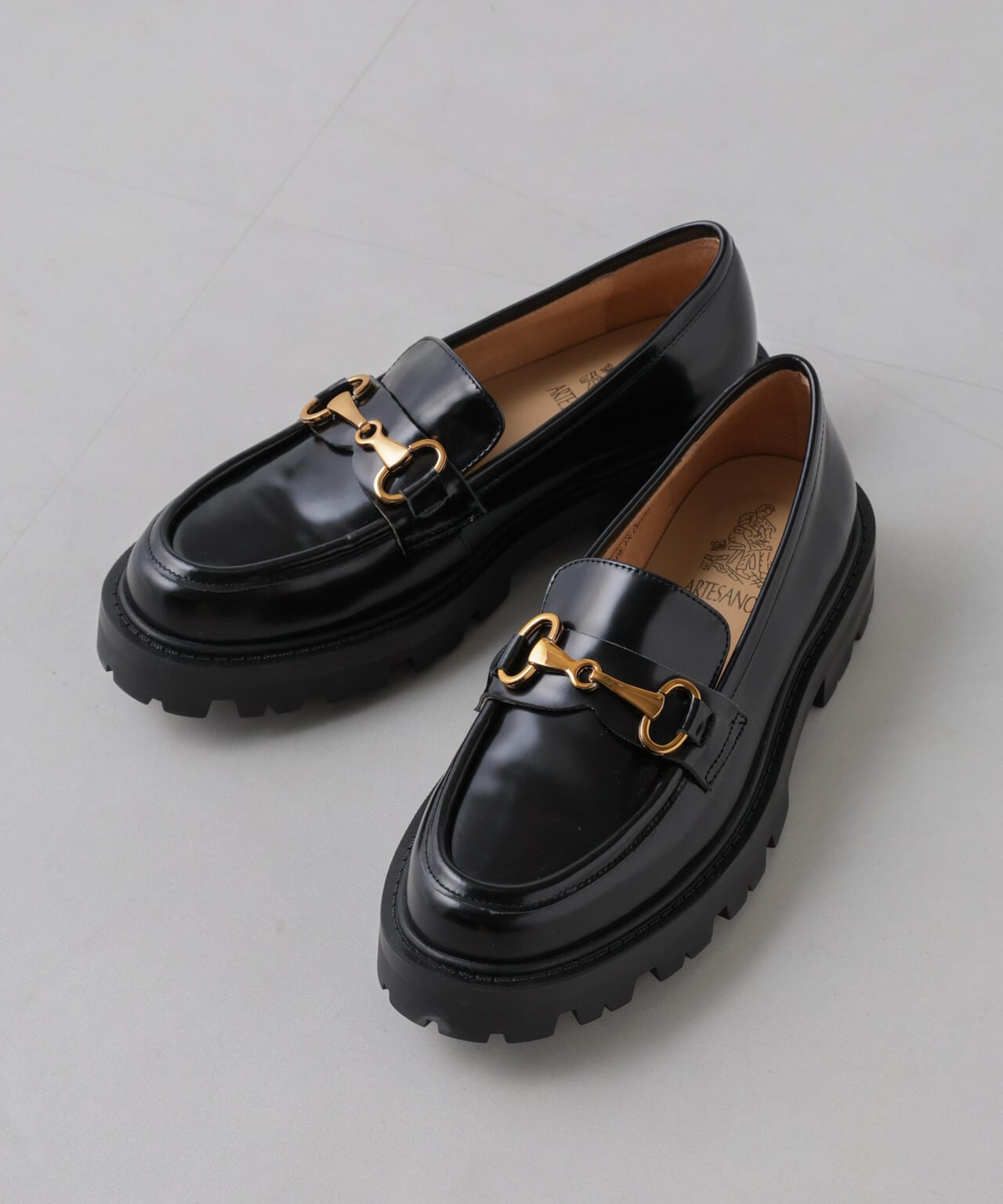 ARTESANOS/レザービットローファー 6714233112