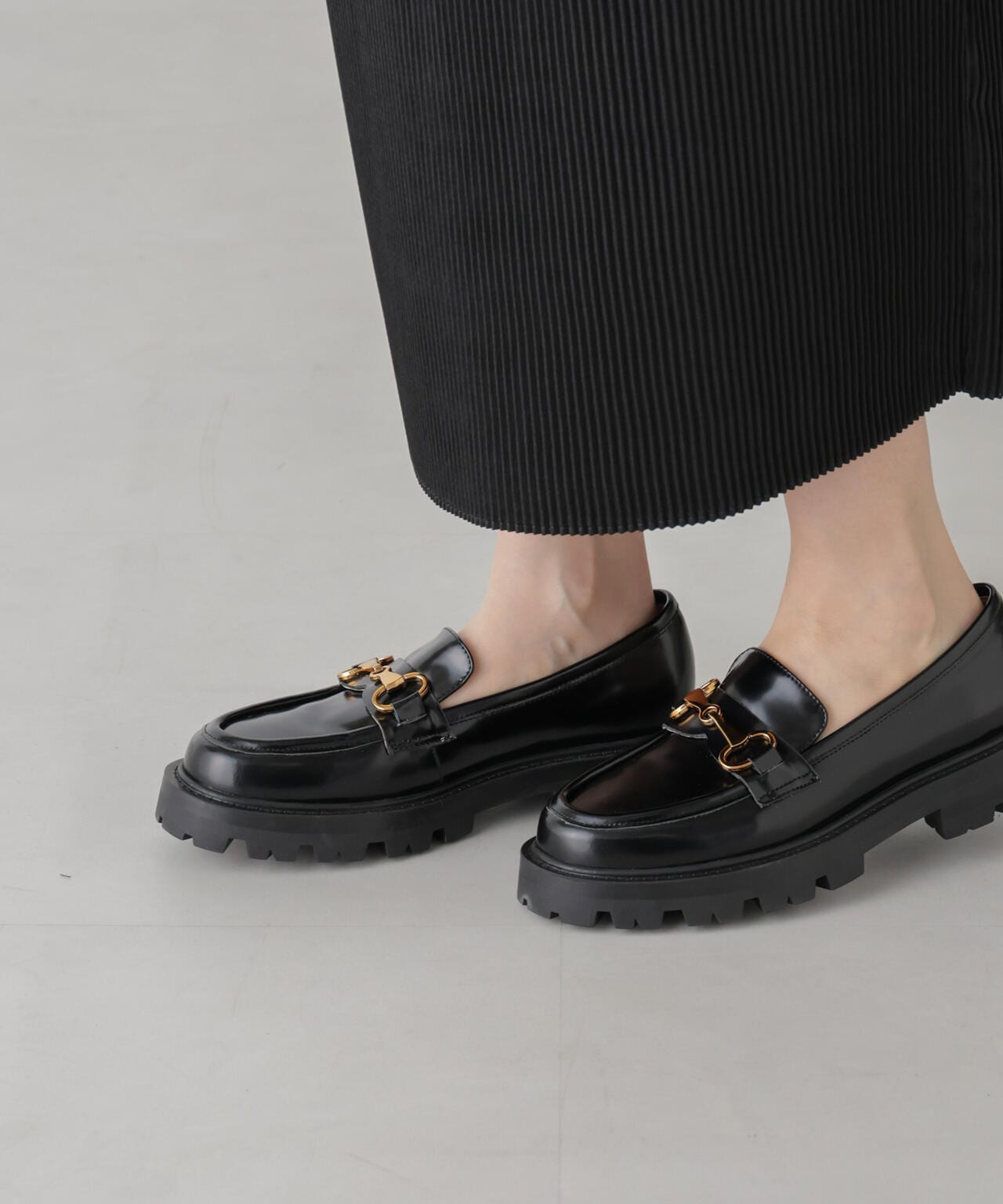 ARTESANOS/レザービットローファー 6714233112