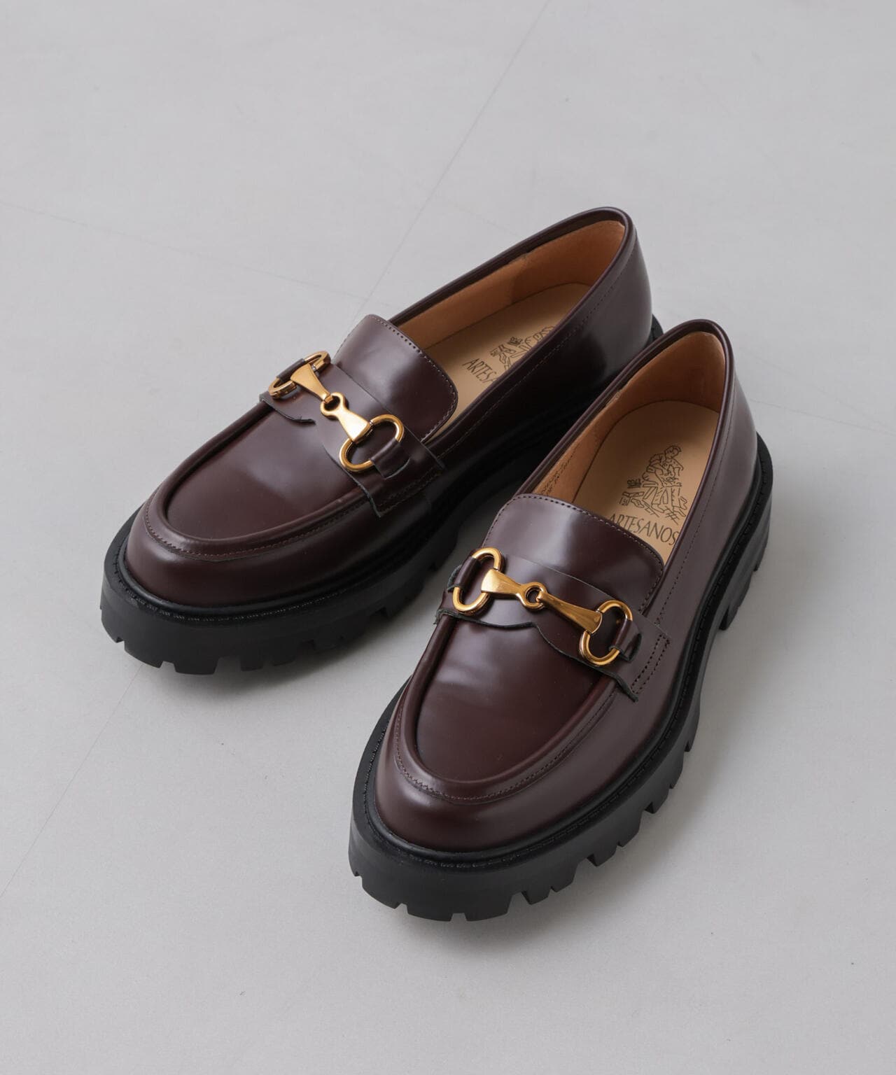 ARTESANOS/レザービットローファー 6714233112