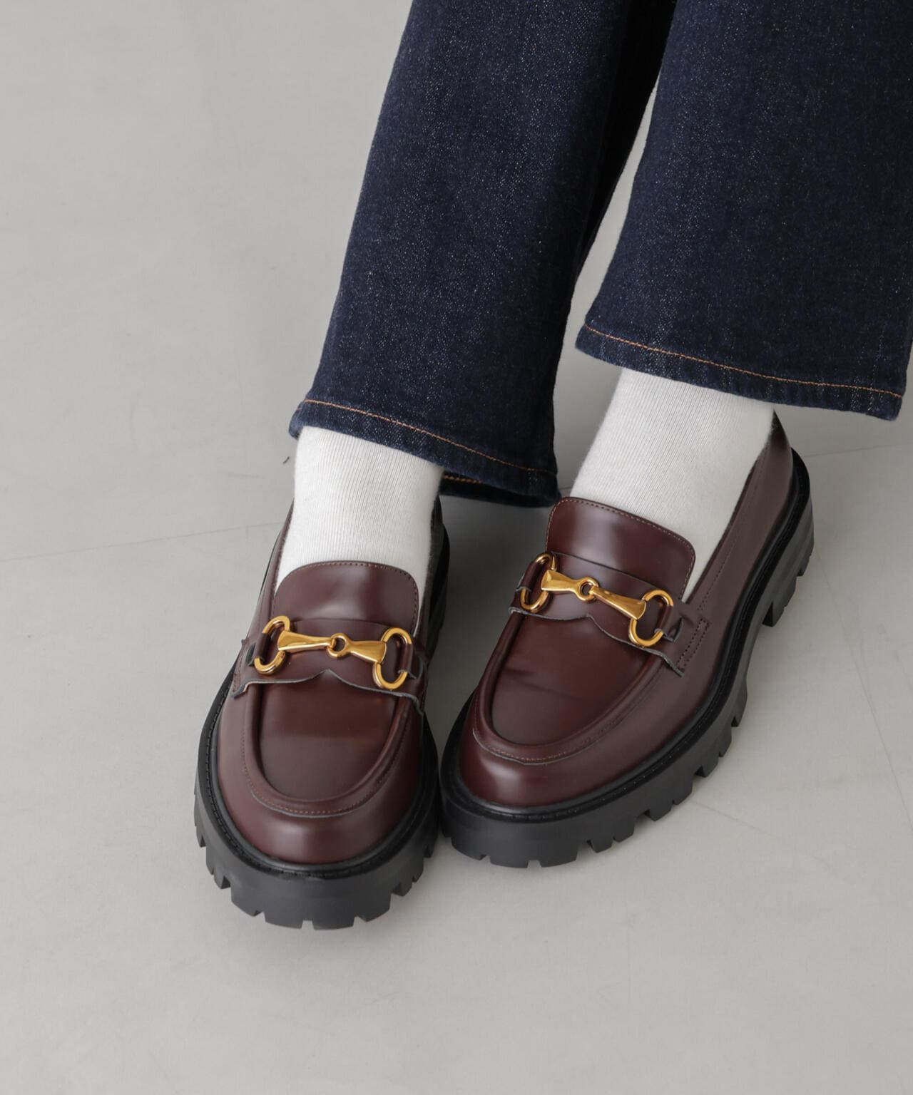 ARTESANOS/レザービットローファー 6714233112