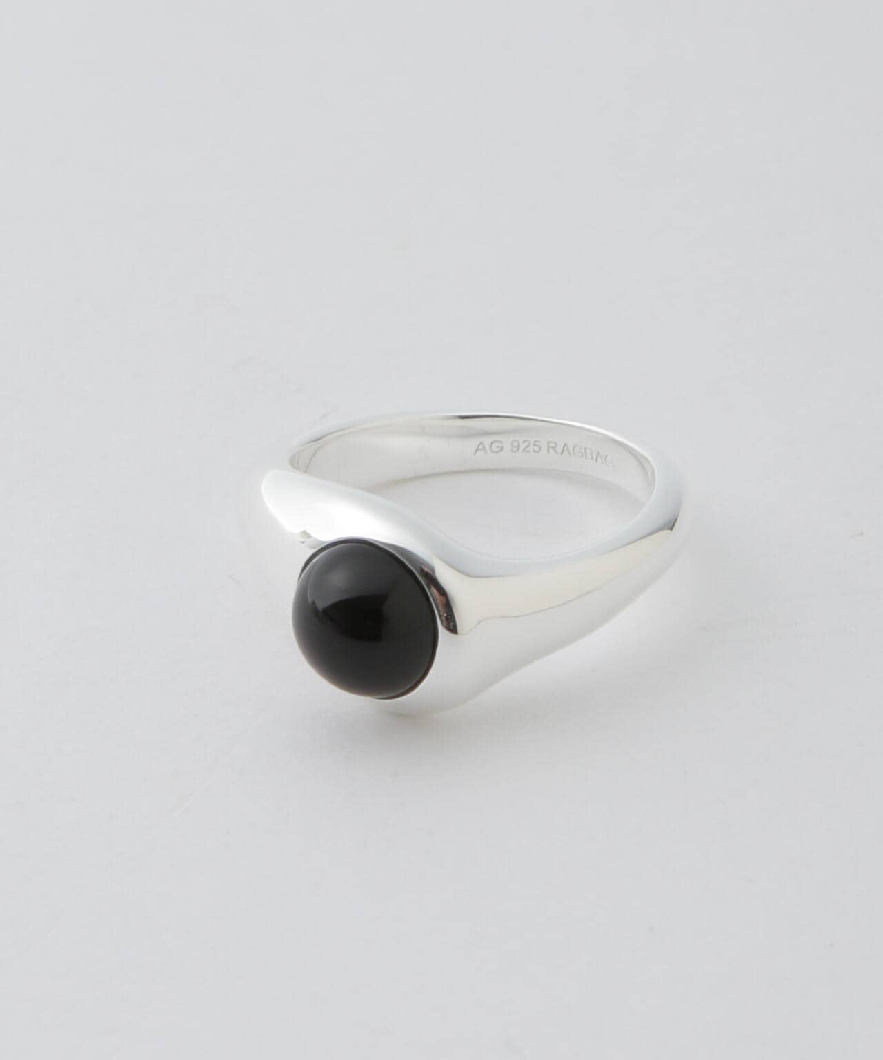 RAGBAG/Dualism Black Onyx Ring 6714247015