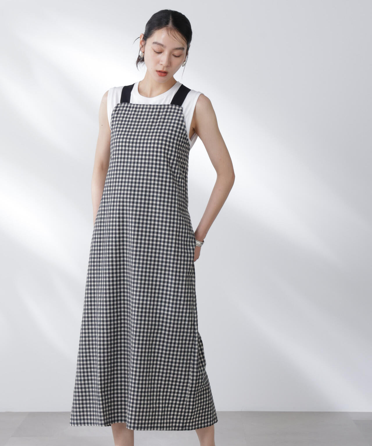 RITA ROW/OYSTER DRESS ギンガムチェック 6715119043