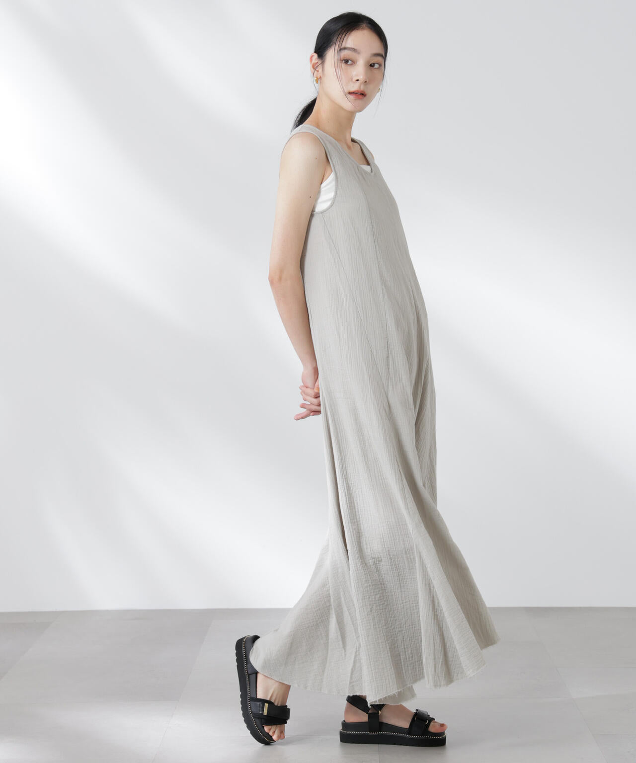 GREYCHORD/ASHLEY スリーブレスドレス 6715119051