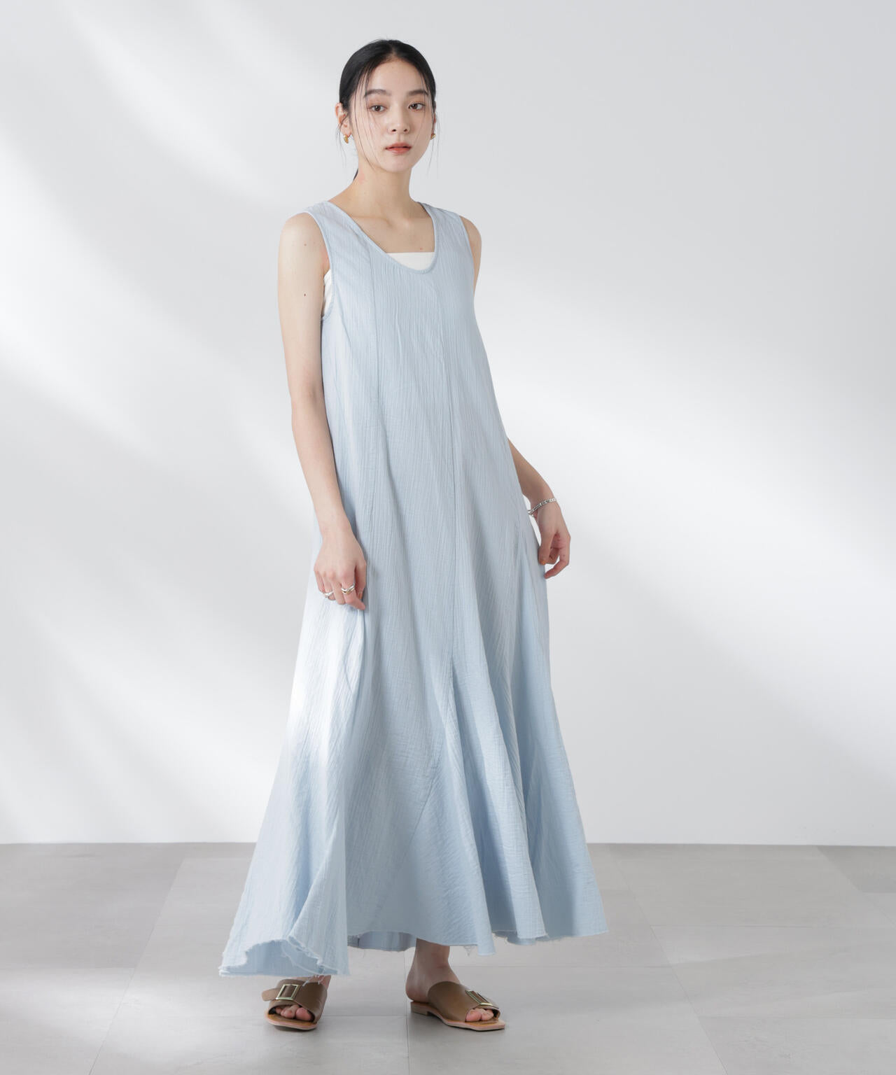 GREYCHORD/ASHLEY スリーブレスドレス 6715119051