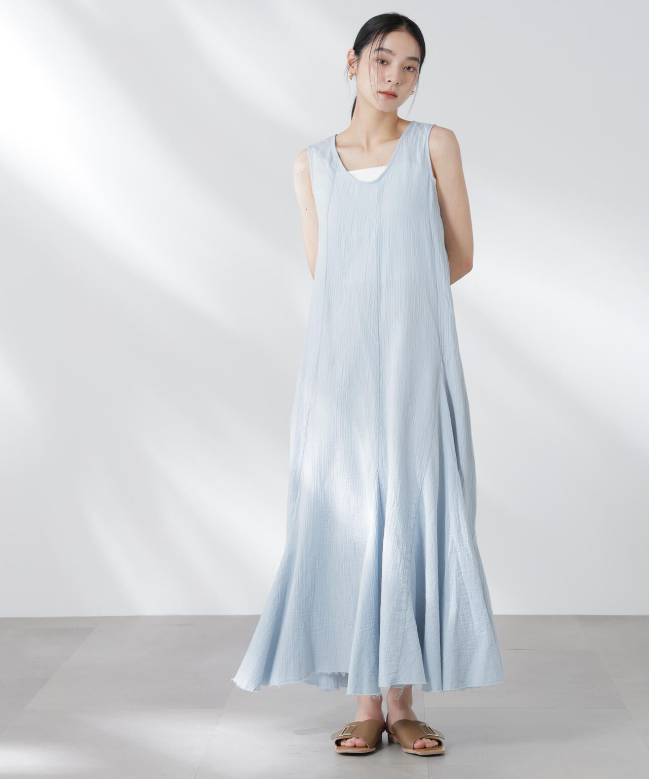 GREYCHORD/ASHLEY スリーブレスドレス 6715119051