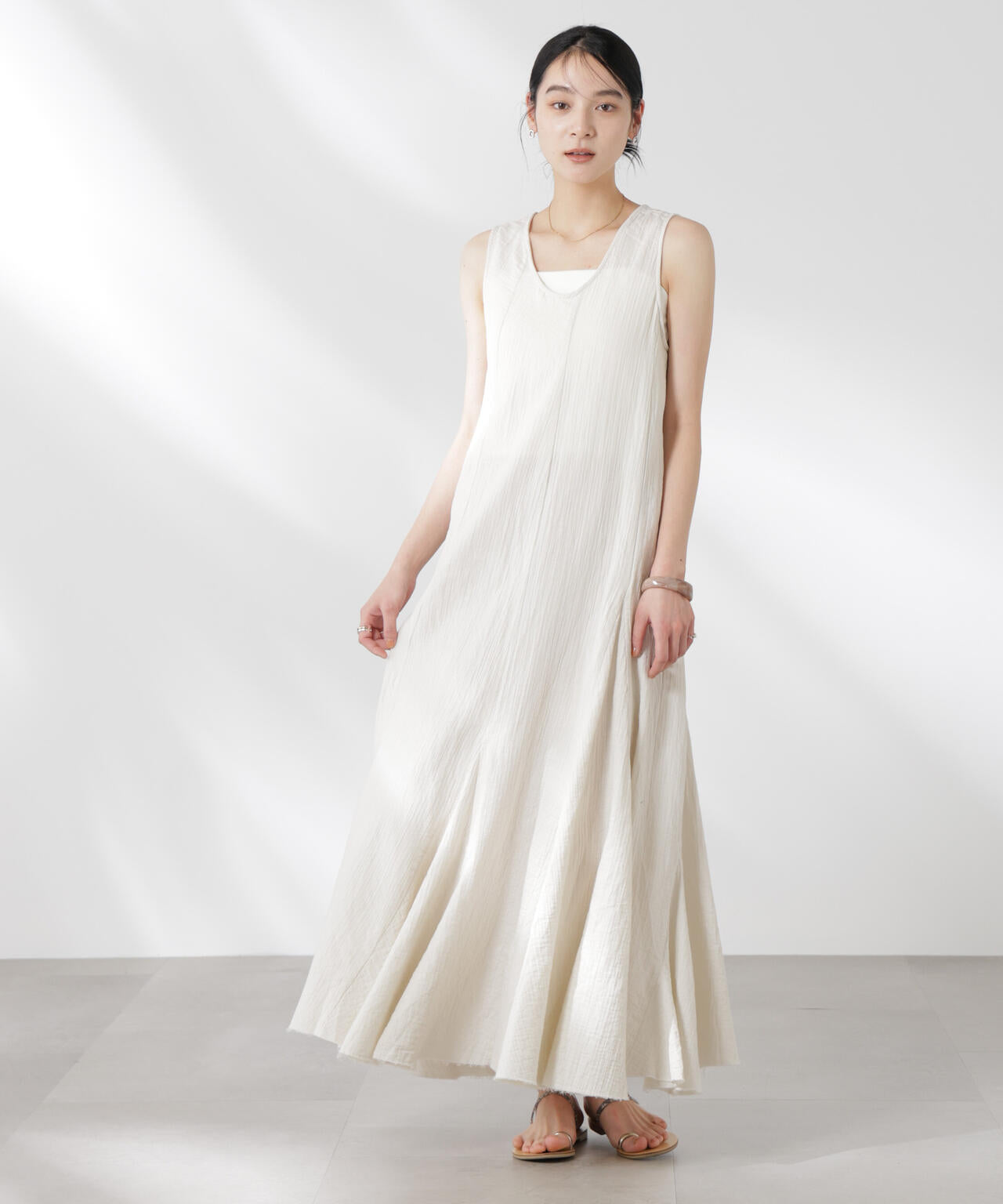 GREYCHORD/ASHLEY スリーブレスドレス 6715119051