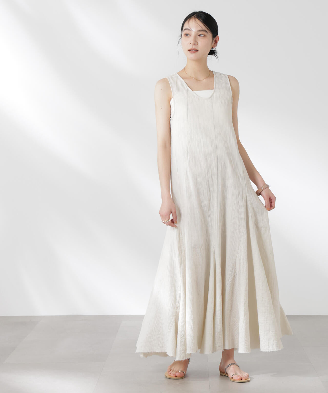 GREYCHORD/ASHLEY スリーブレスドレス 6715119051