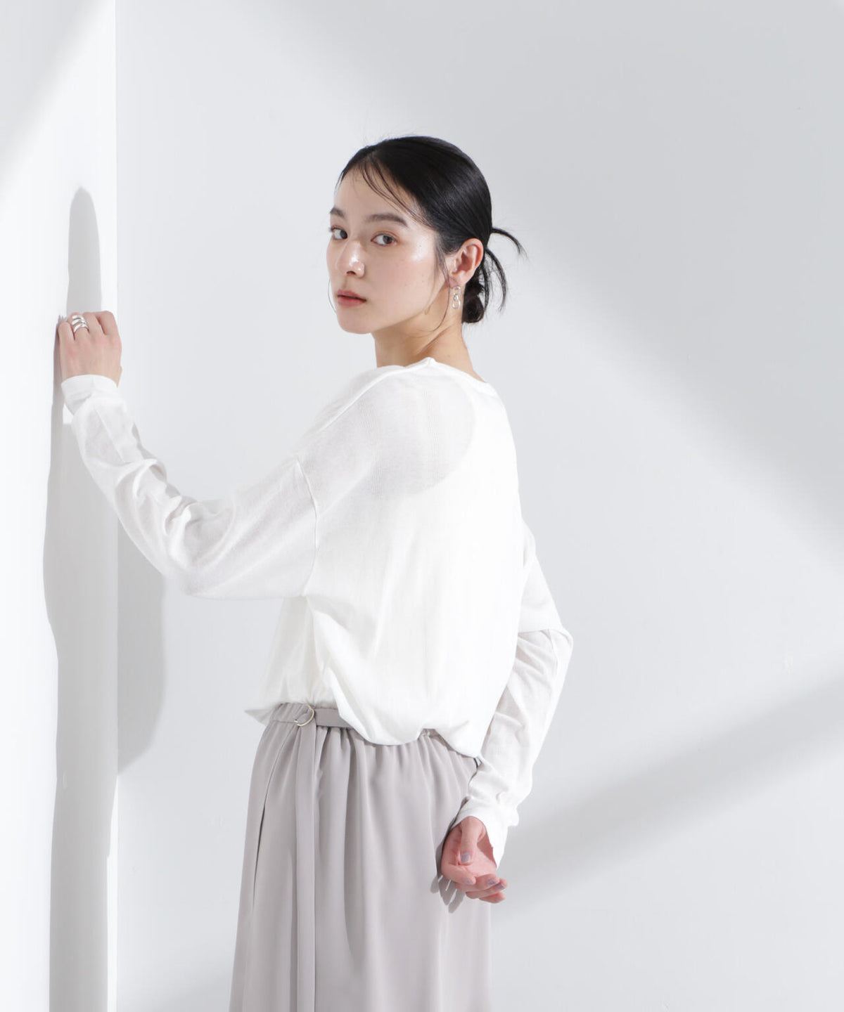 Robert P. Miller/Light Prib Crew L/S tee 6715123084