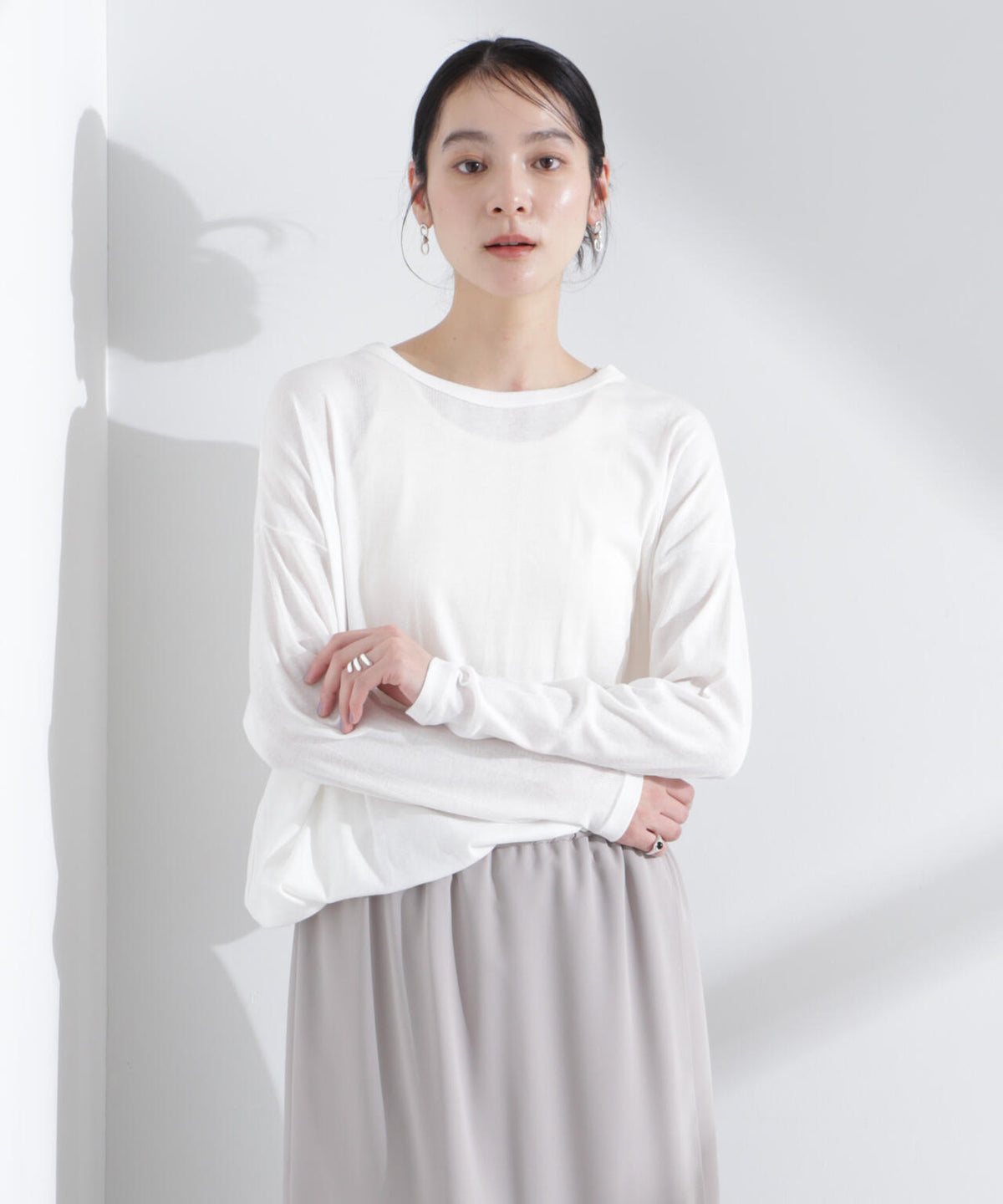 Robert P. Miller/Light Prib Crew L/S tee 6715123084