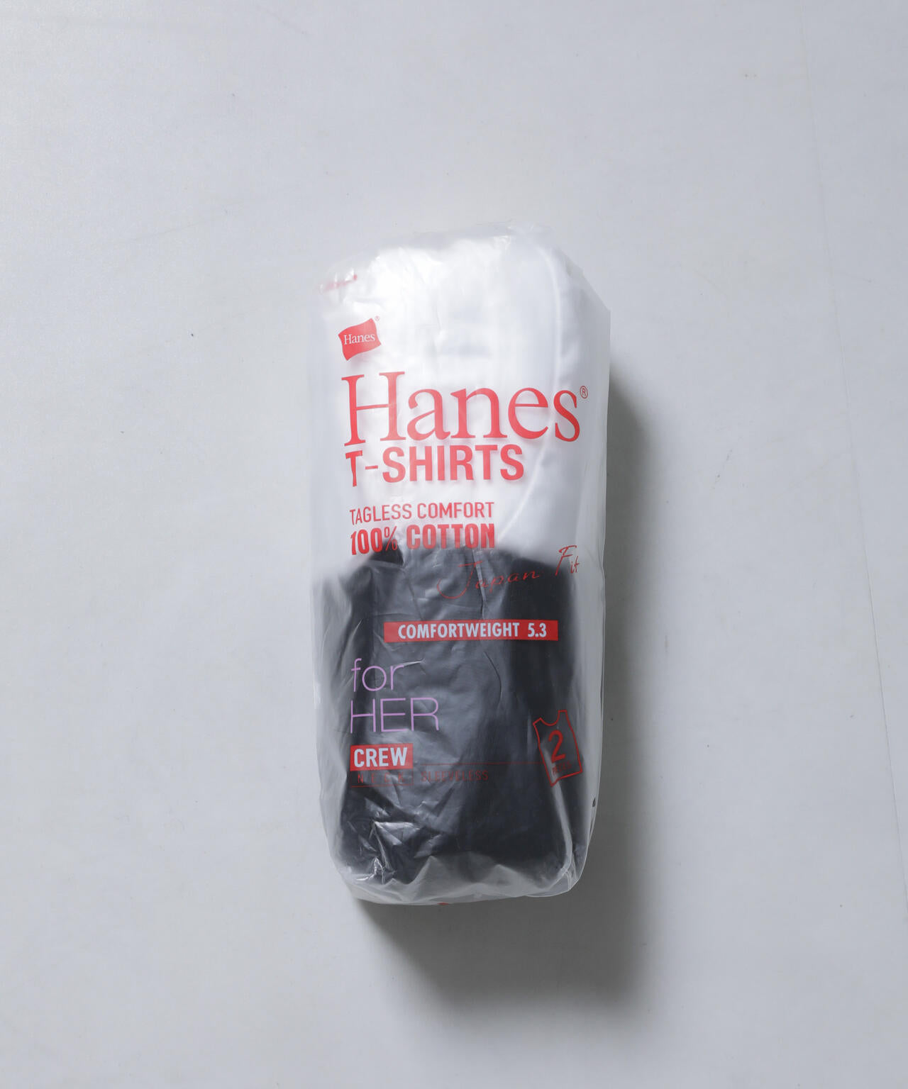 Hanes/2P JapanFit for HER スリーブレスTシャツ 6715124015