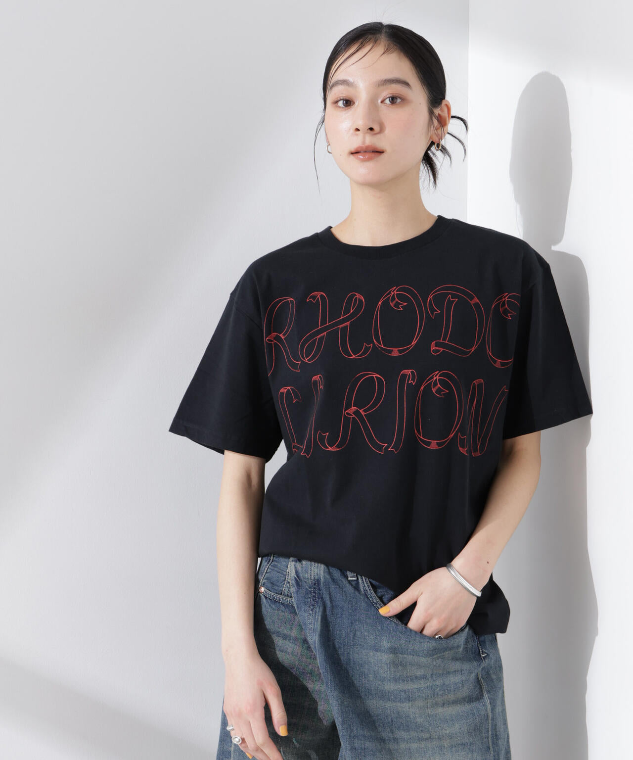 RhodolirioN/a bow with Ribbon Tee 6715124017
