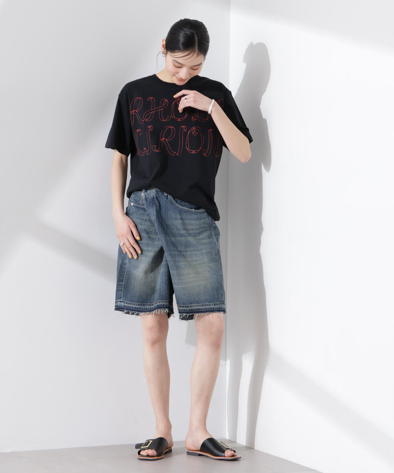 RhodolirioN/a bow with Ribbon Tee 6715124017