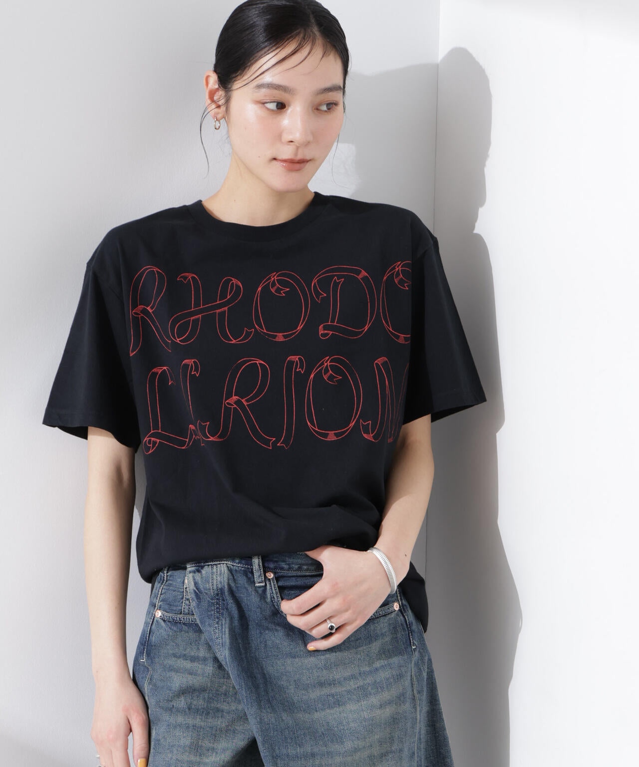 RhodolirioN/a bow with Ribbon Tee 6715124017