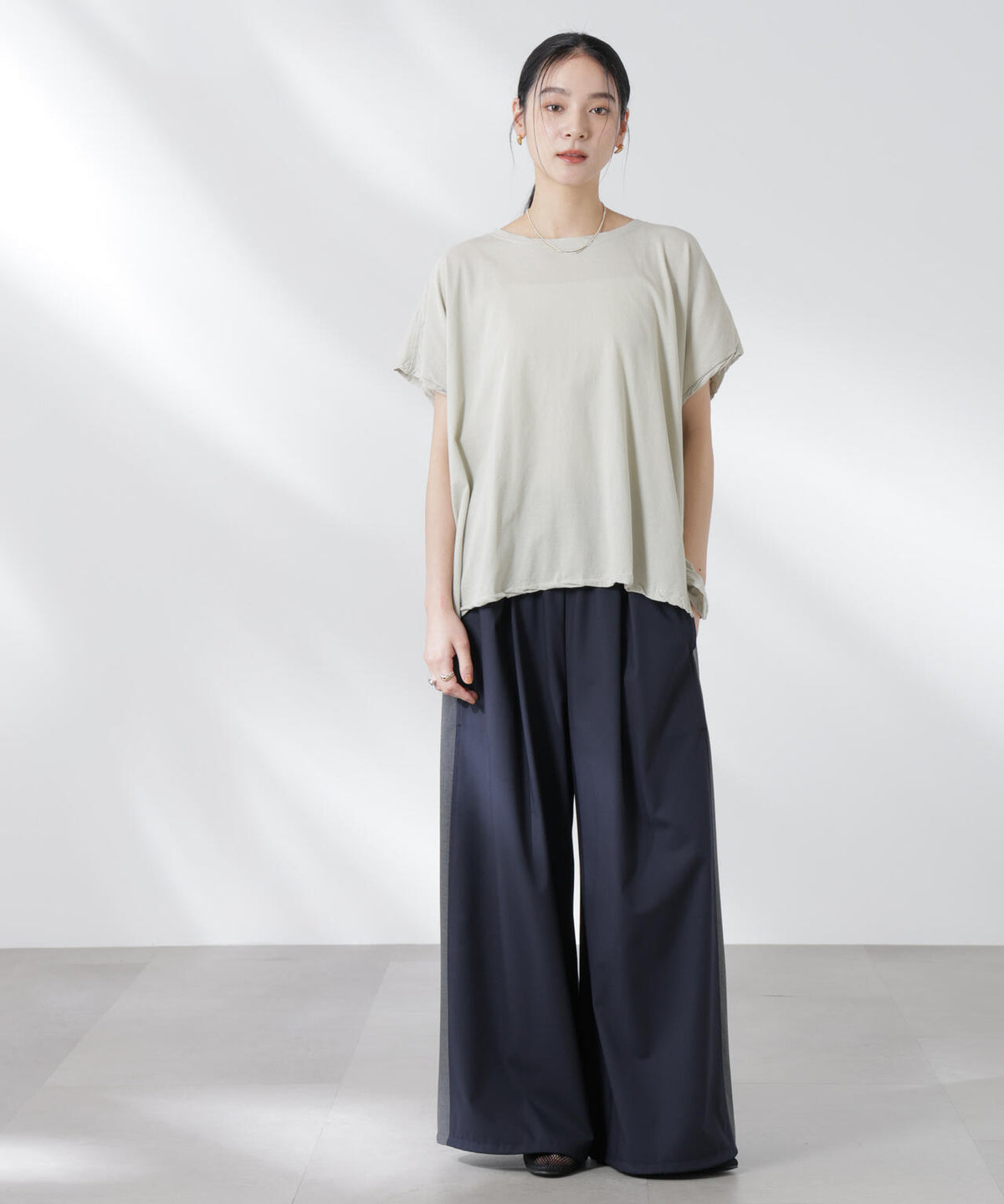 GREYCHORD/IVY フットボールデザインTシャツ 6715124022