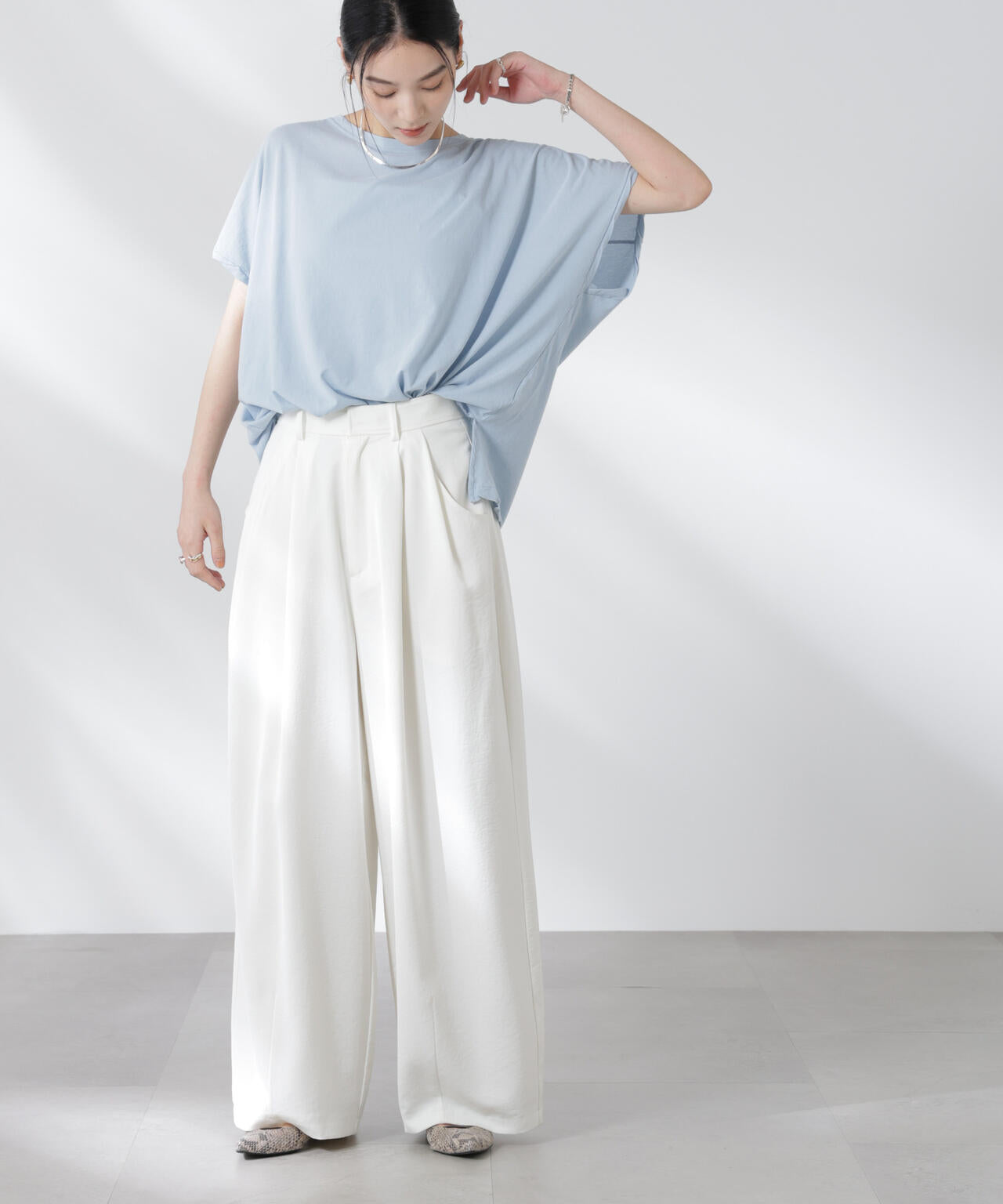 GREYCHORD/IVY フットボールデザインTシャツ 6715124022