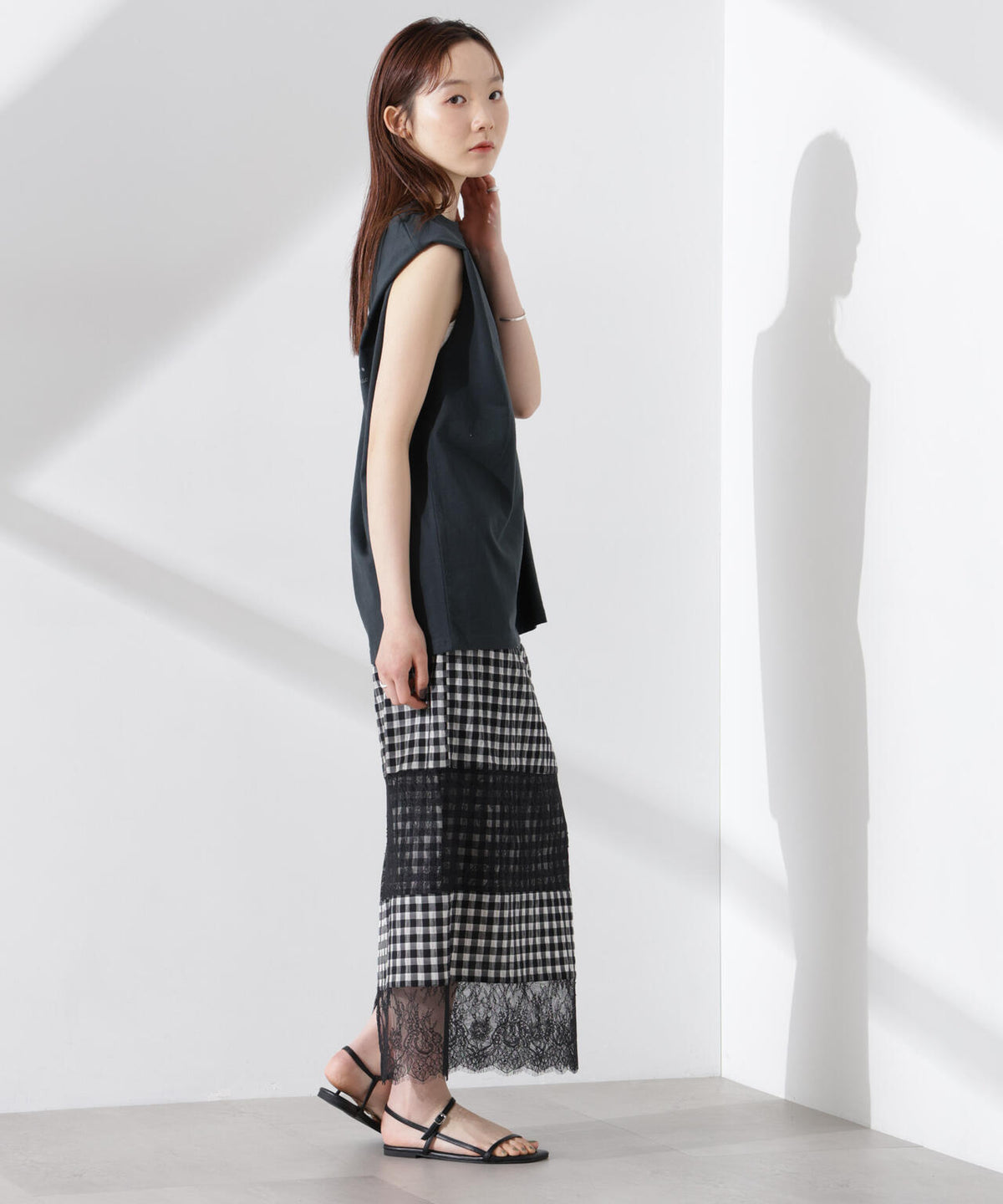 RUSSELL ATHLETIC/別注 Jersey Sleeveless Graphic T 6715124034