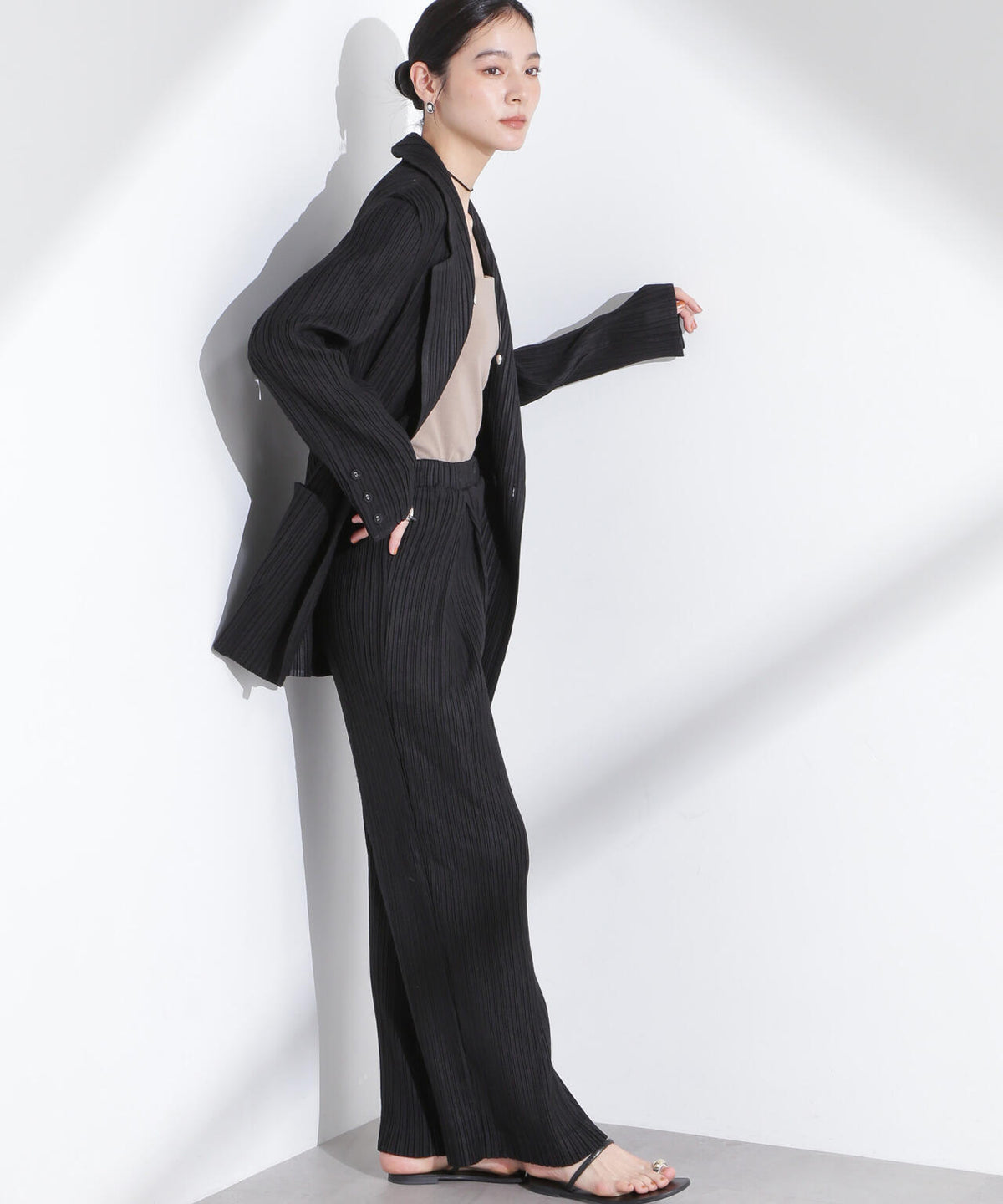 Gongdid Design/Cotto pleated pants(セットアップ可) 6715127047