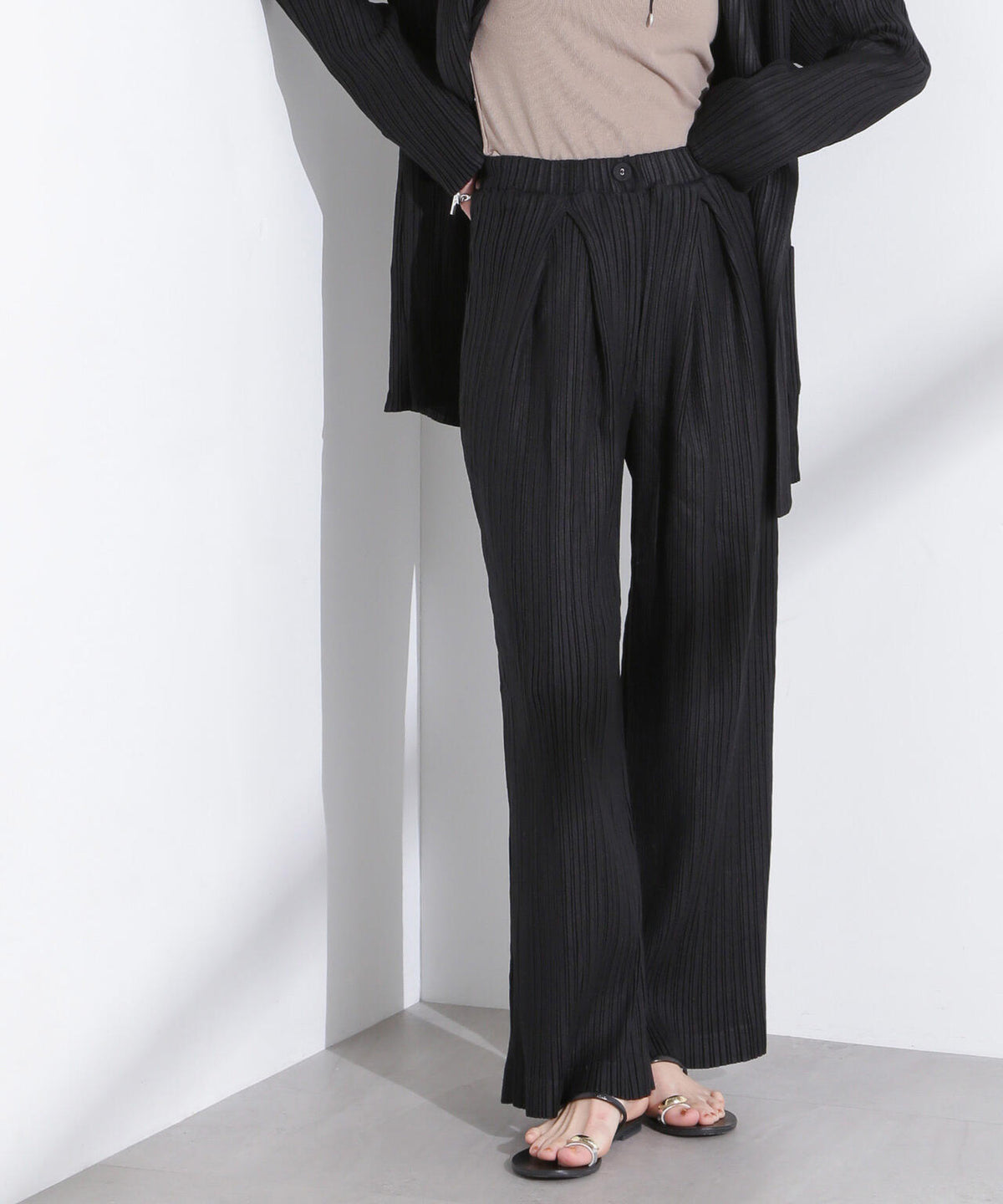 Gongdid Design/Cotto pleated pants(セットアップ可) 6715127047