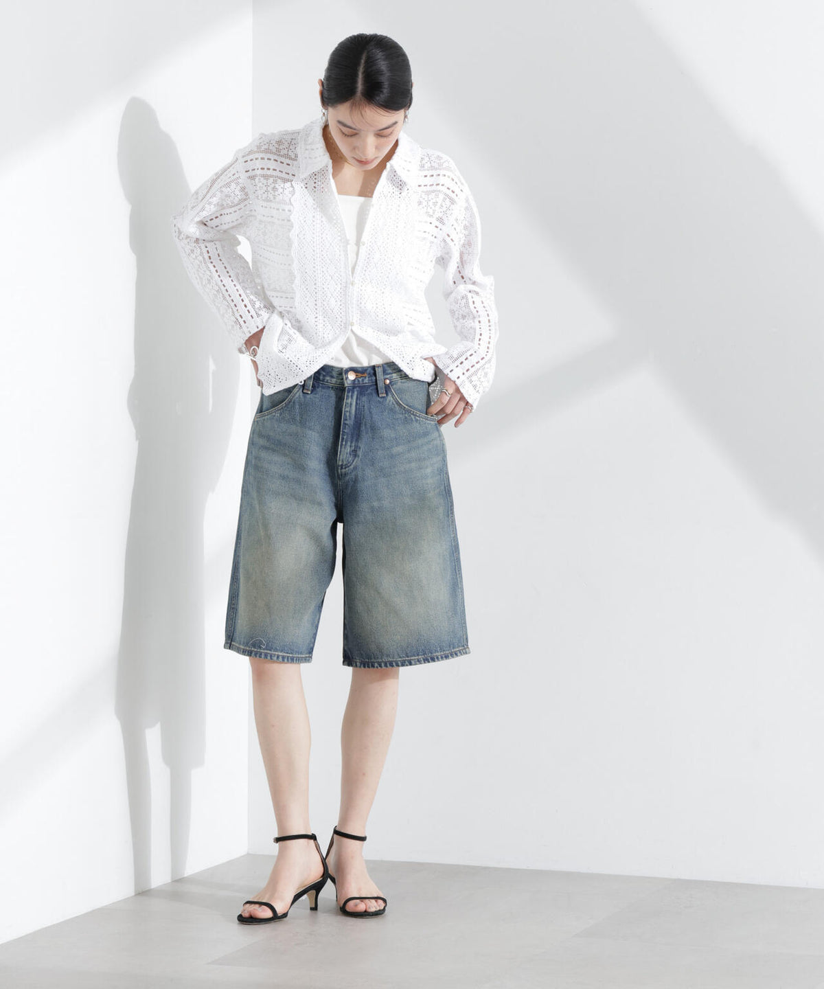 Wrangler/DENIM SHORTS 6715128003