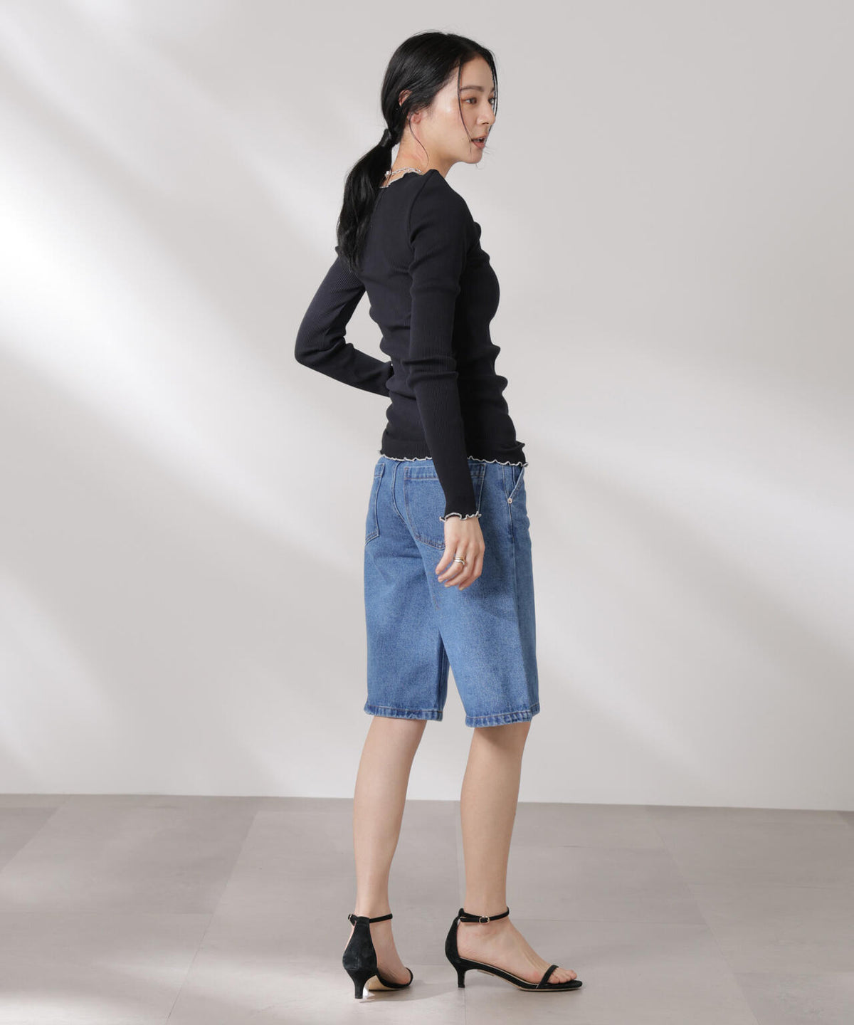 OperaSPORT/DANIELLE DENIM SHORTS 6715128004
