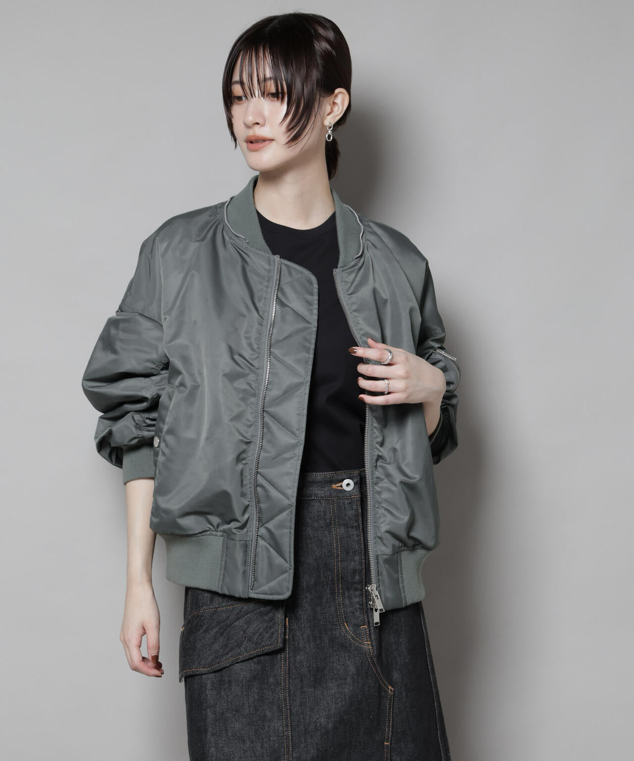 upper hights/THE U-2 HOODIE ARMY 6715212009