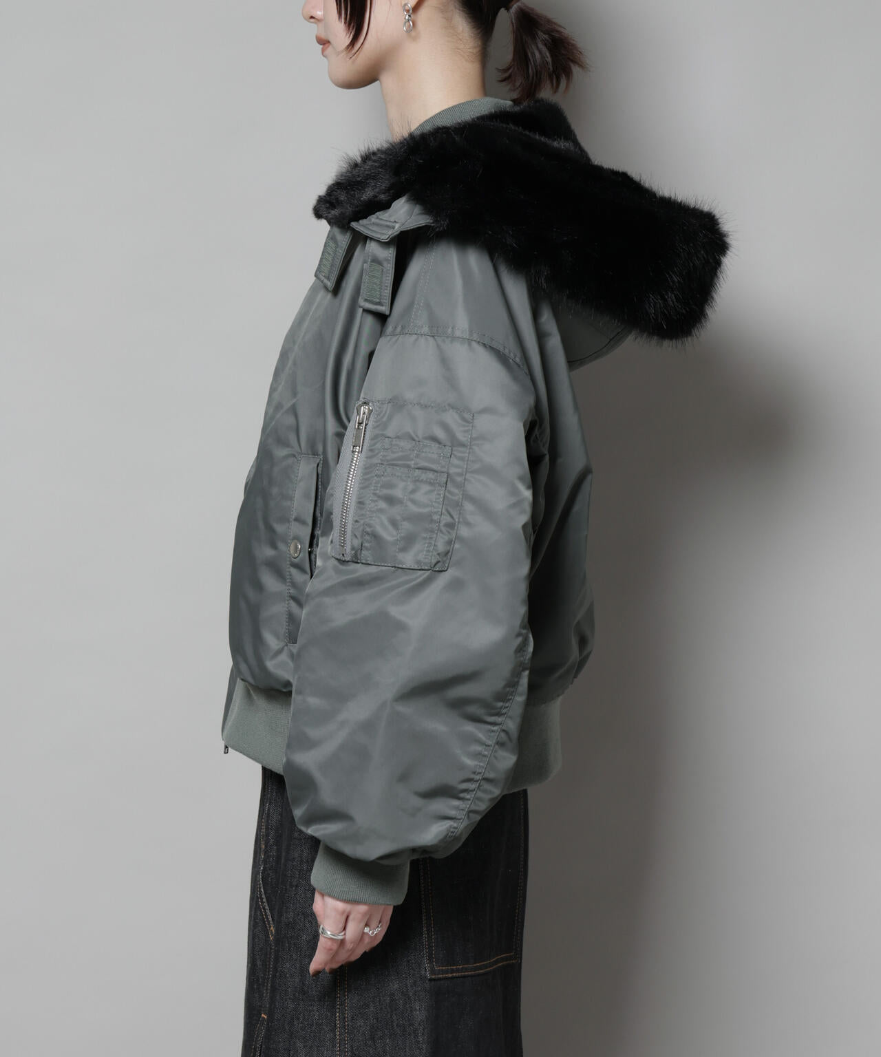 upper hights/THE U-2 HOODIE ARMY 6715212009