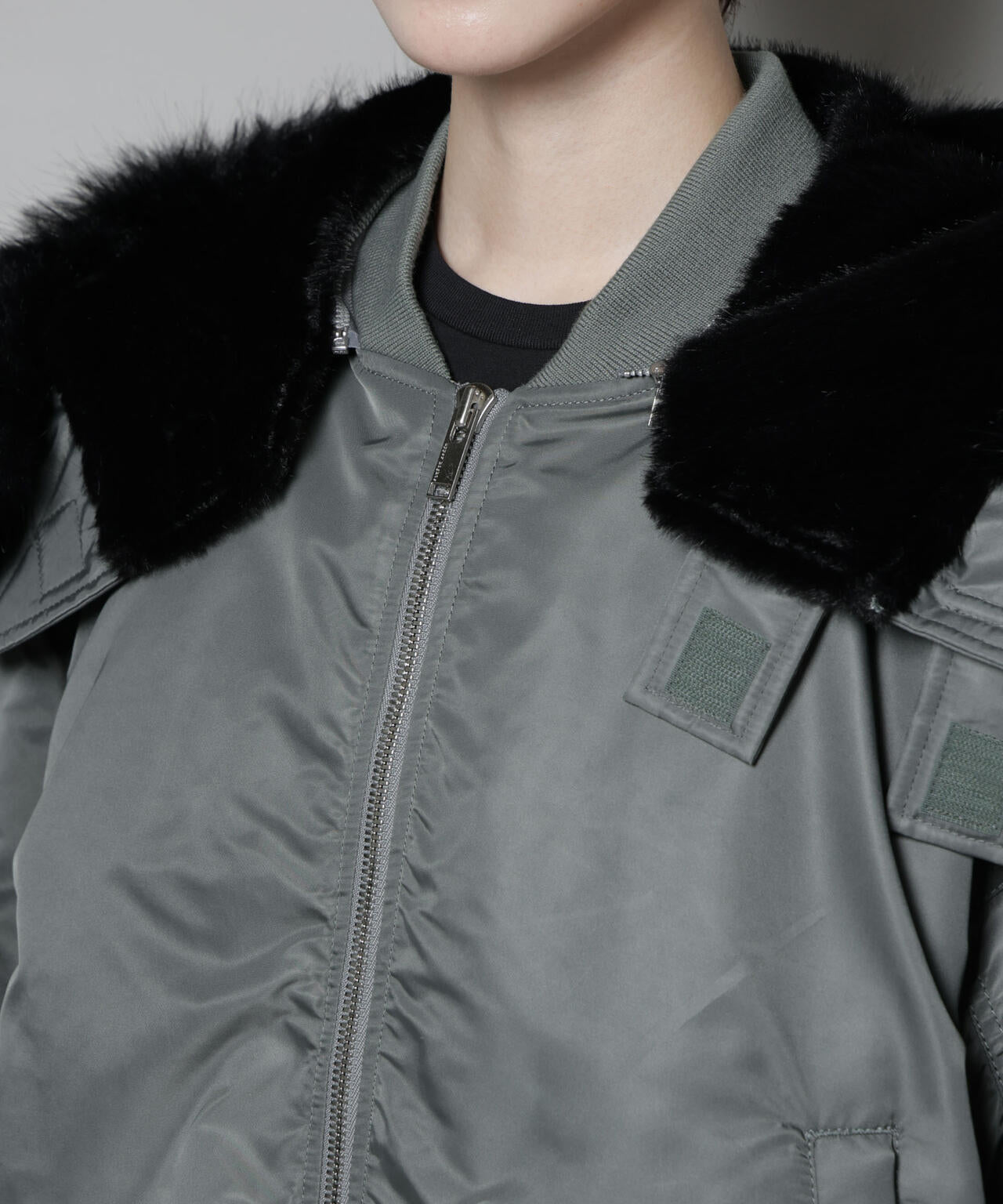 upper hights/THE U-2 HOODIE ARMY 6715212009