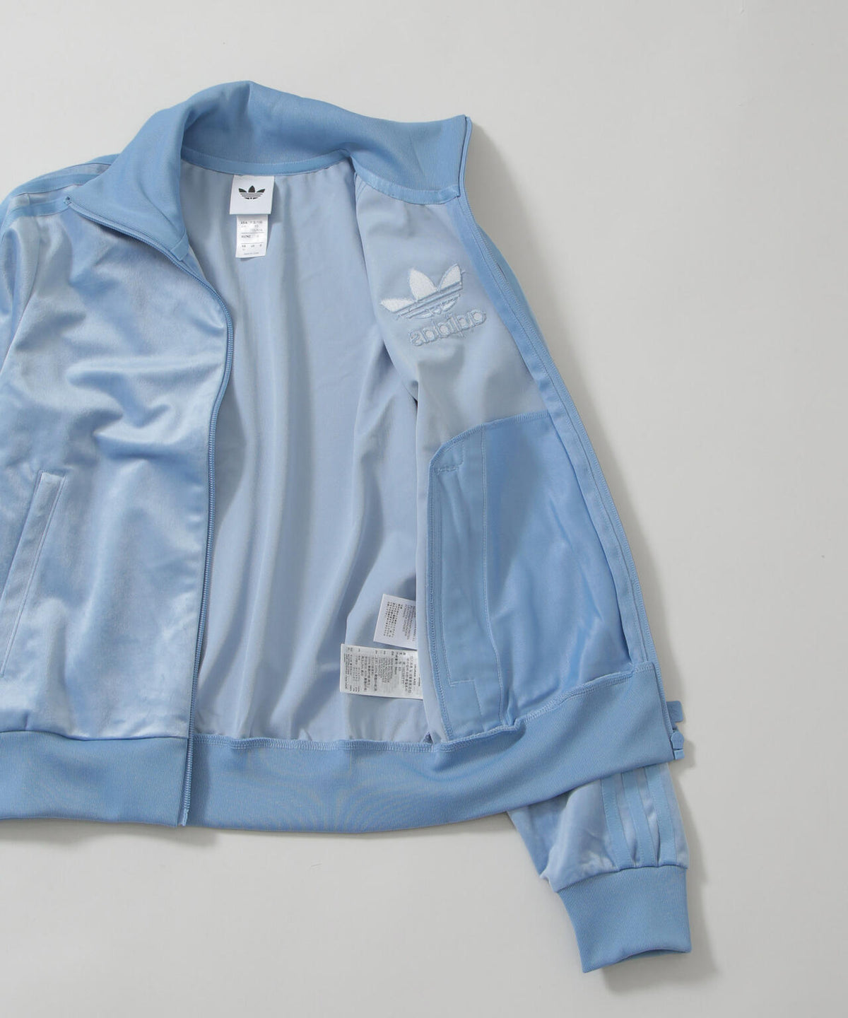 adidas/VELVET TRACK JAKET ASH BLUE 6715216008