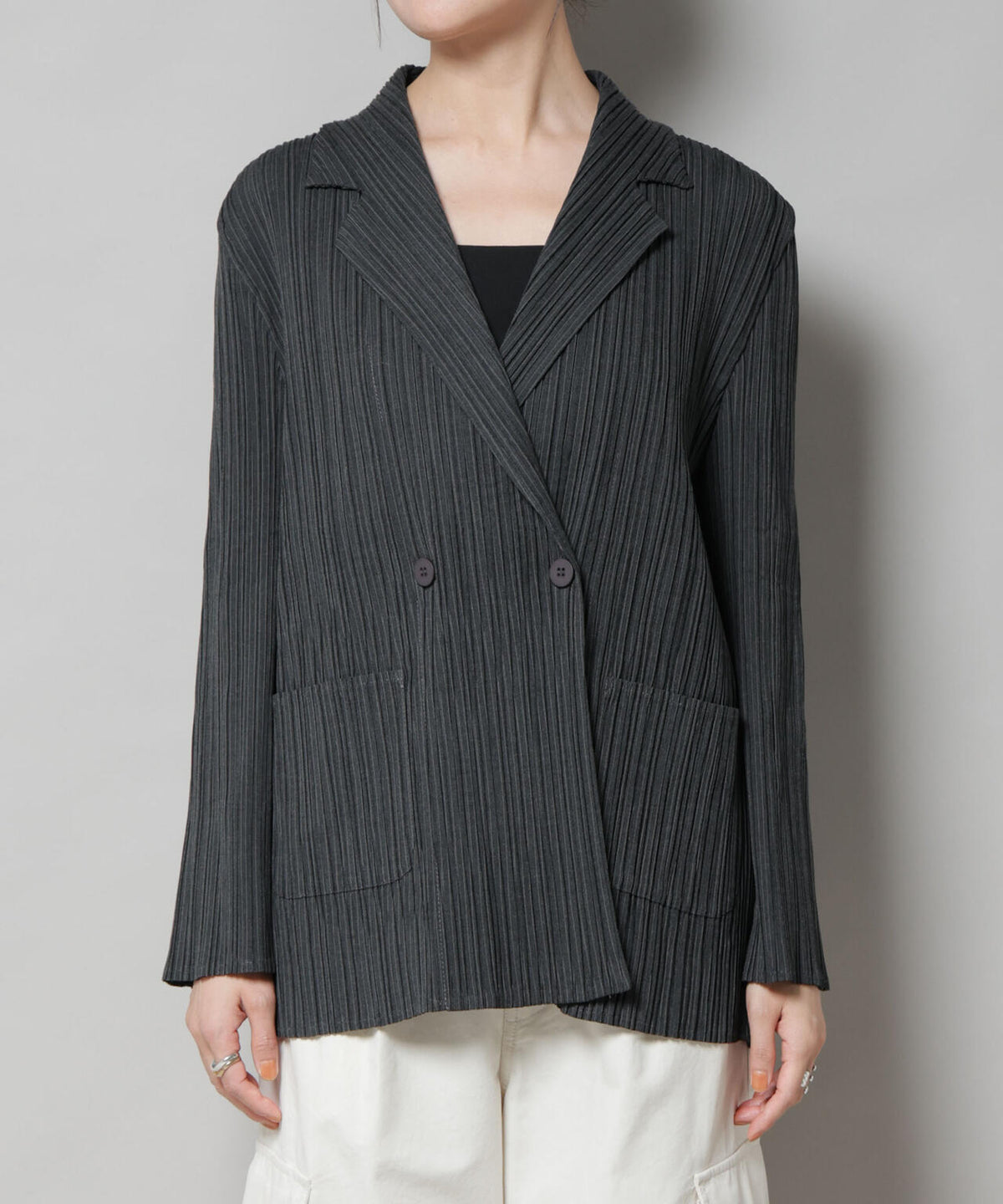 Gongdid Design/Double breasted pleated suit(セットアップ可) 6715216011