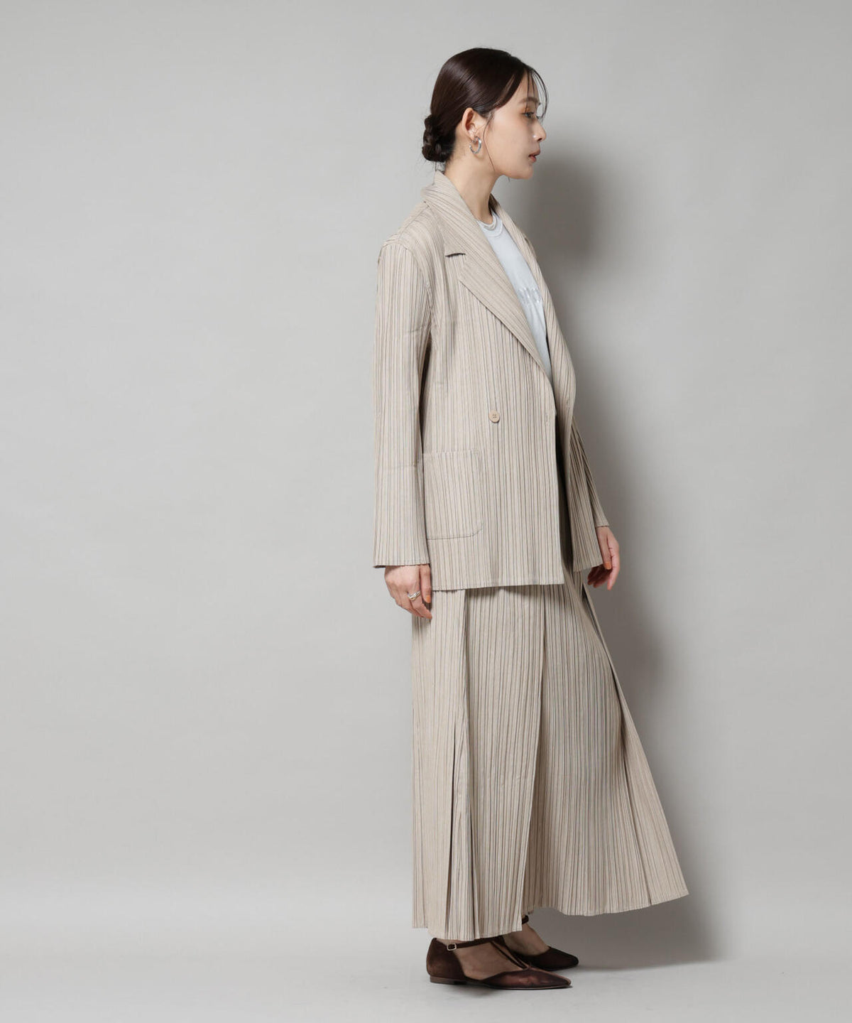 Gongdid Design/Double breasted pleated suit(セットアップ可) 6715216011