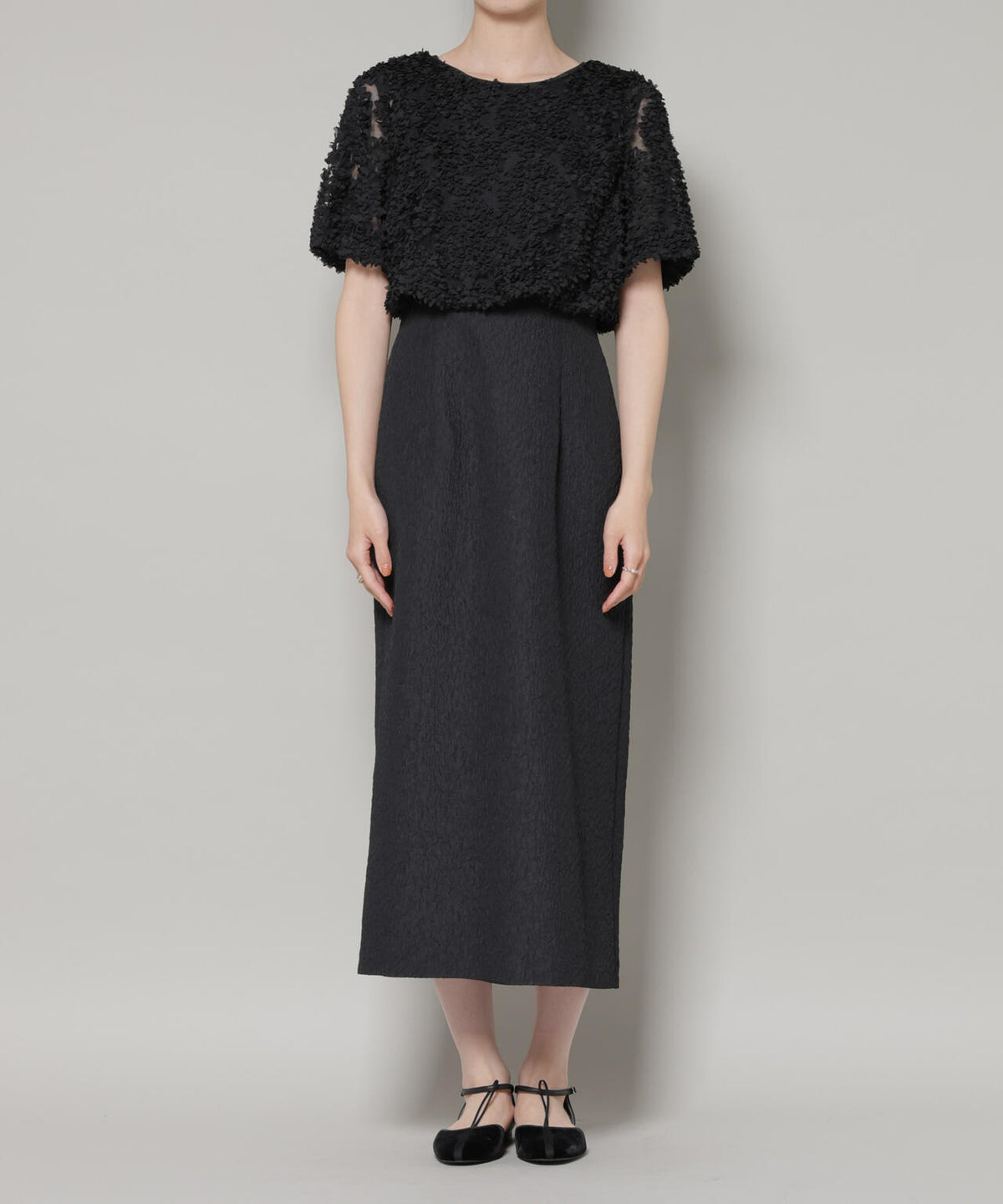 kaene/デザインリボンボレロセットドレス 6715219059