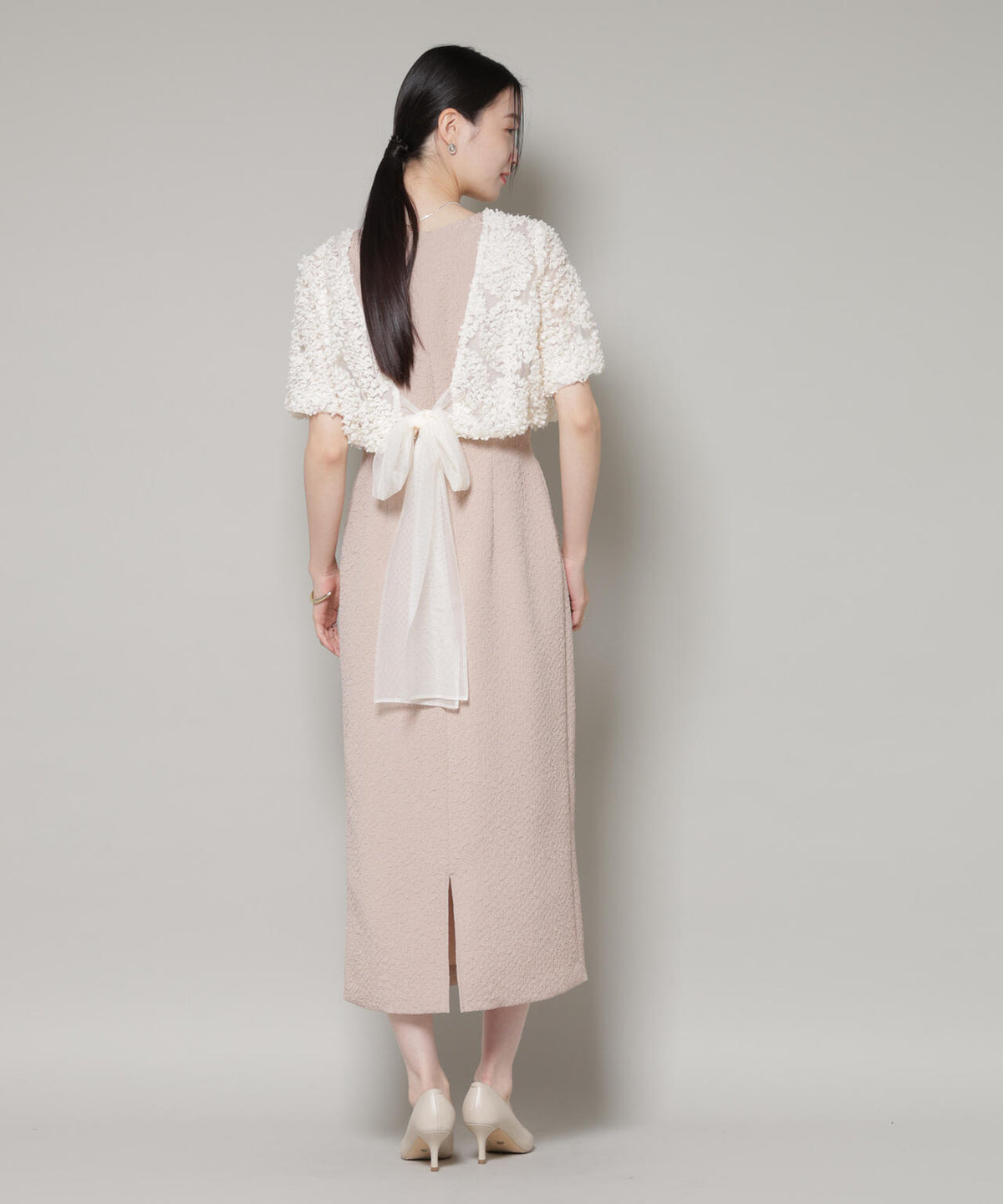 kaene/デザインリボンボレロセットドレス 6715219059