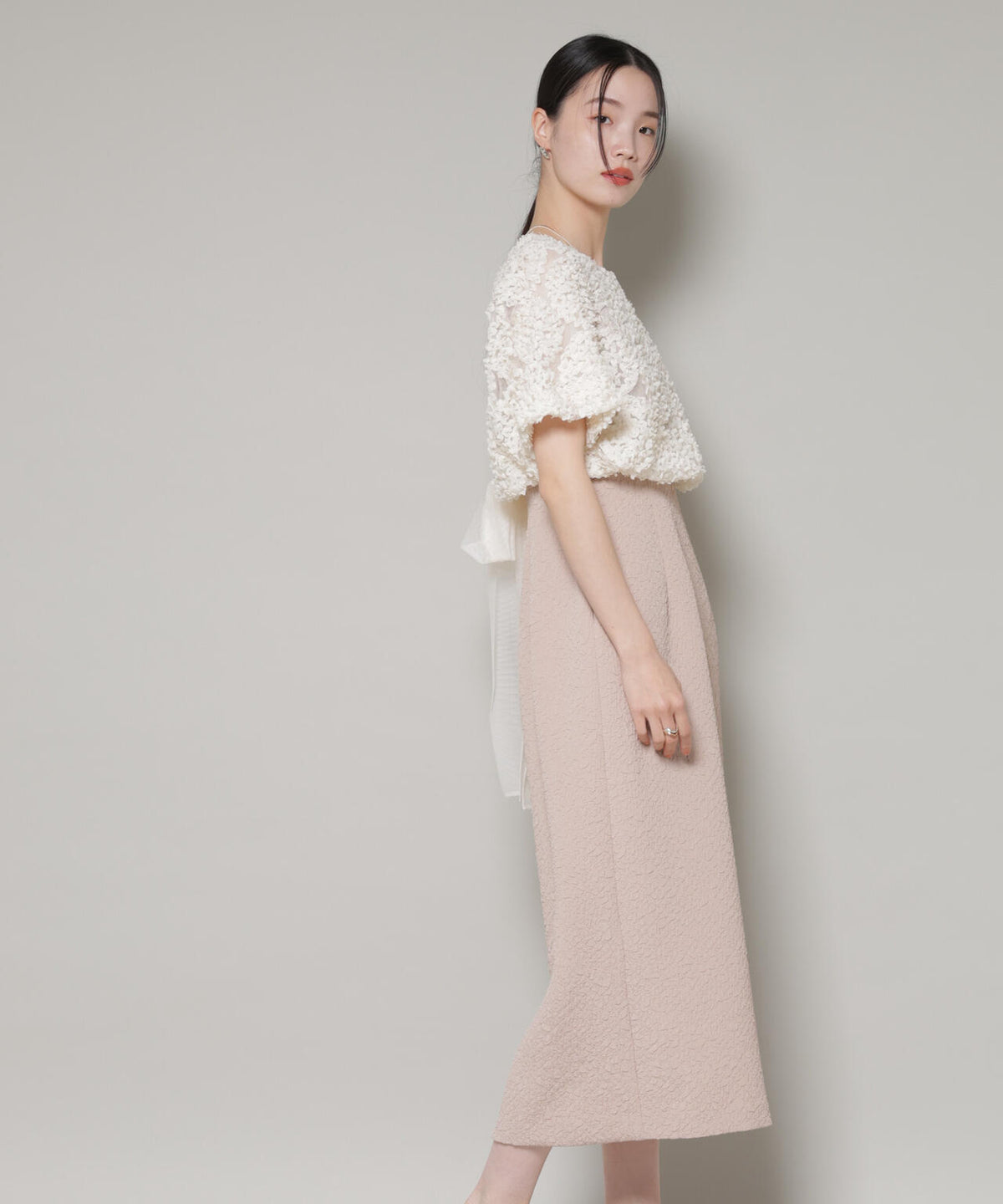 kaene/デザインリボンボレロセットドレス 6715219059