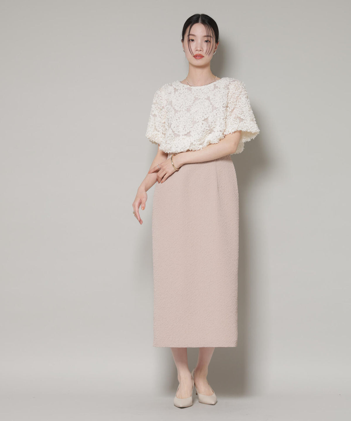 kaene/デザインリボンボレロセットドレス 6715219059