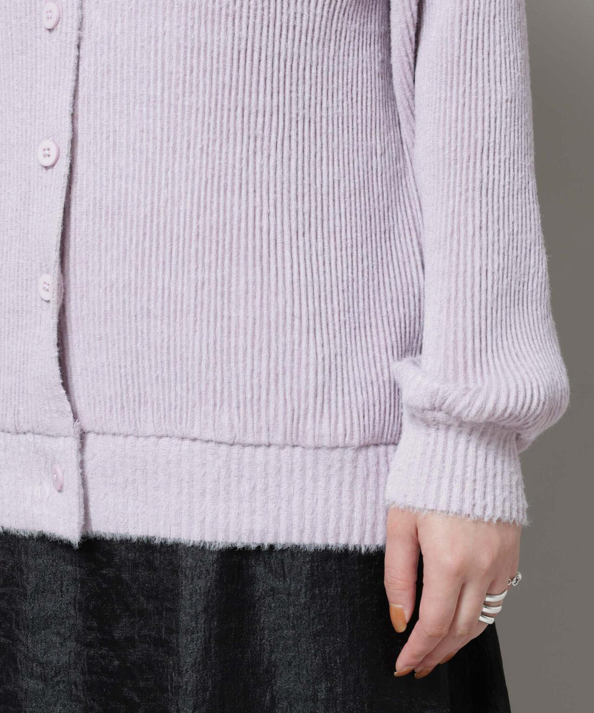 Gongdid Design/Knit pleated cardigan 6715222060