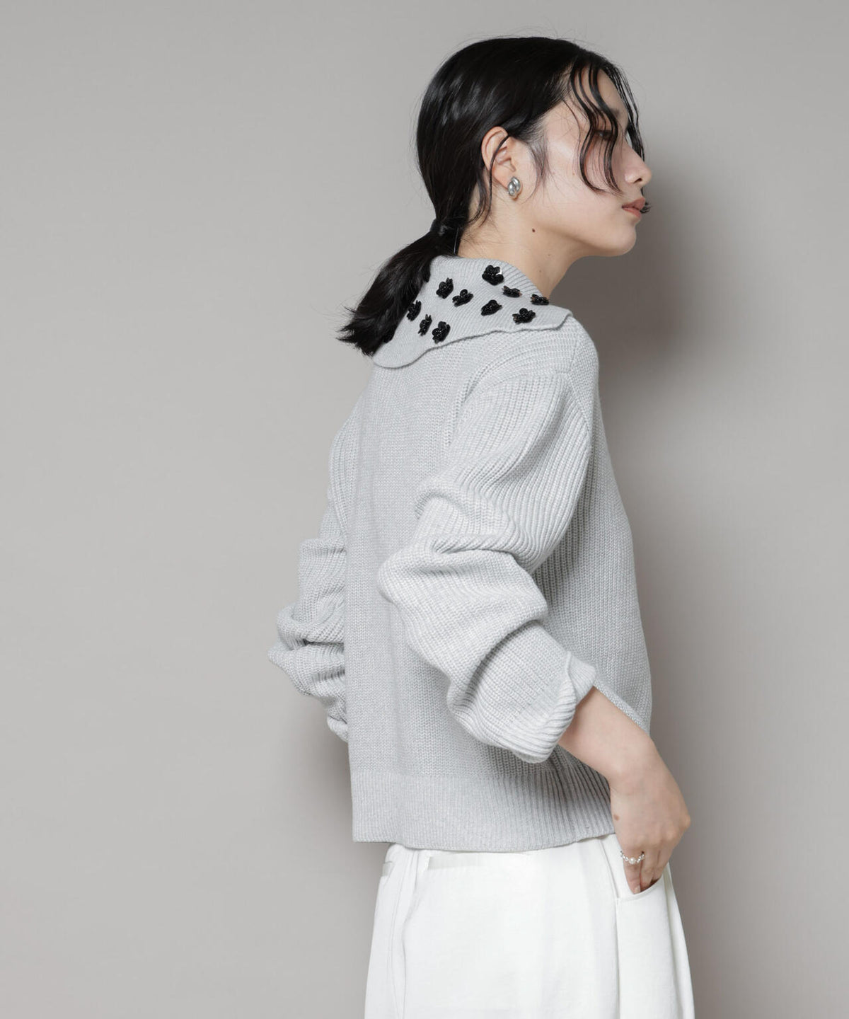 BAUM UND PFERDGARTEN/Cotton Knit セーラーニット 6715222061