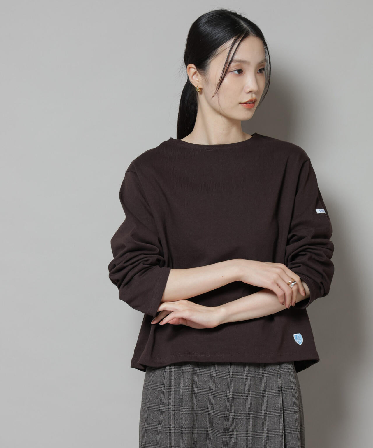 ORCIVAL/CREW NECK L/S P.O. 6715223039