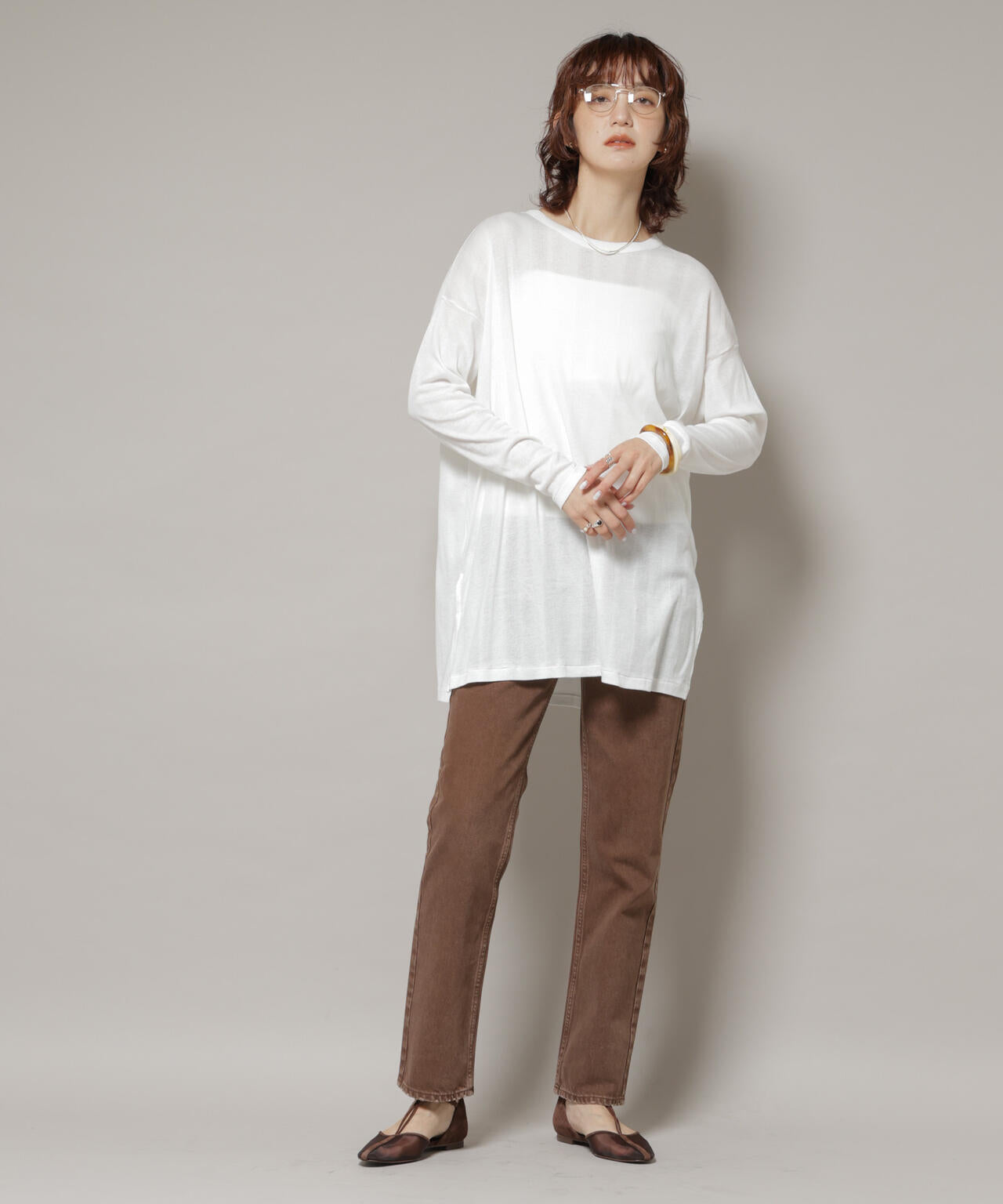 Robert P. Miller/Light Prib Crew L/S tee 6715223045