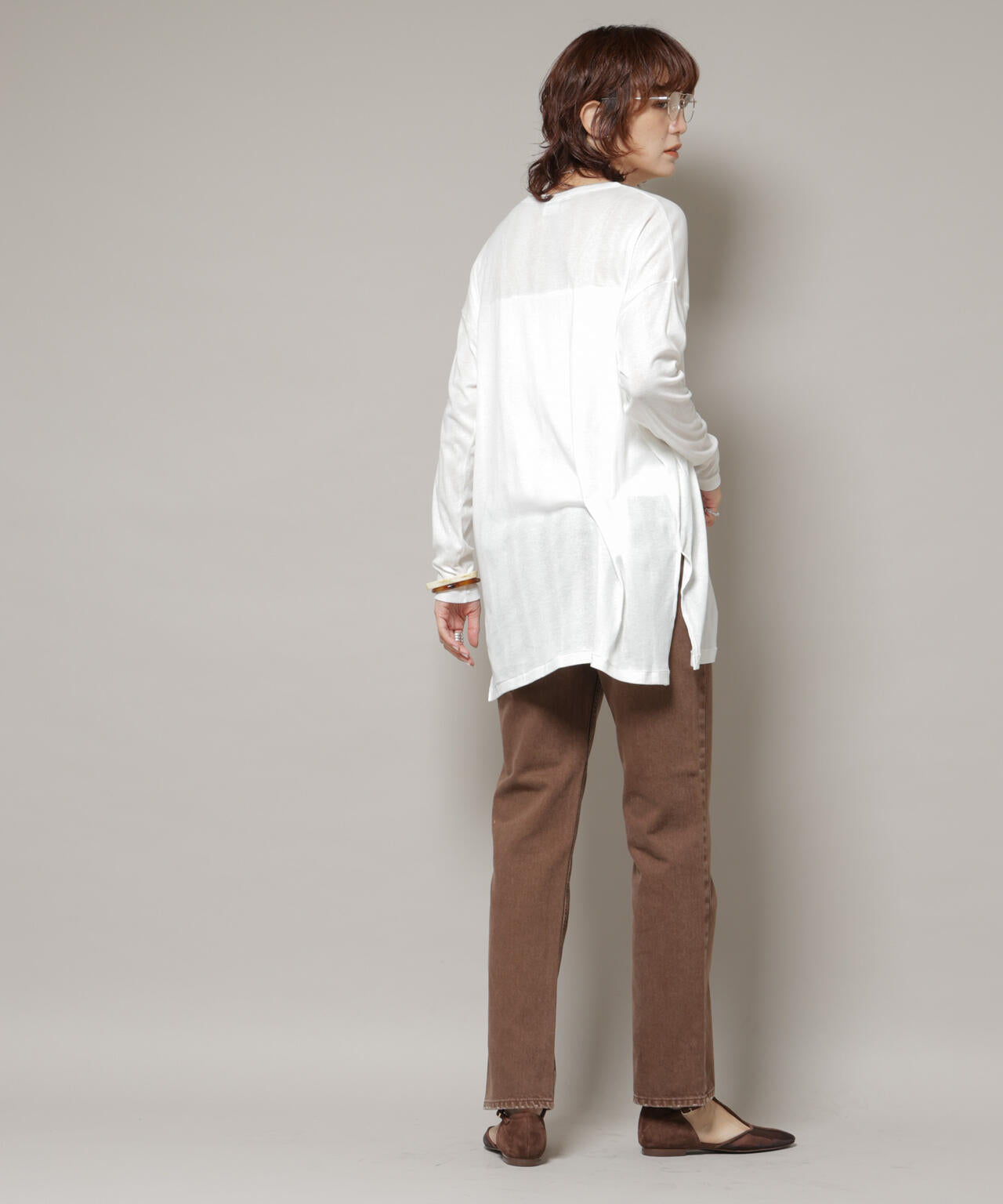 Robert P. Miller/Light Prib Crew L/S tee 6715223045