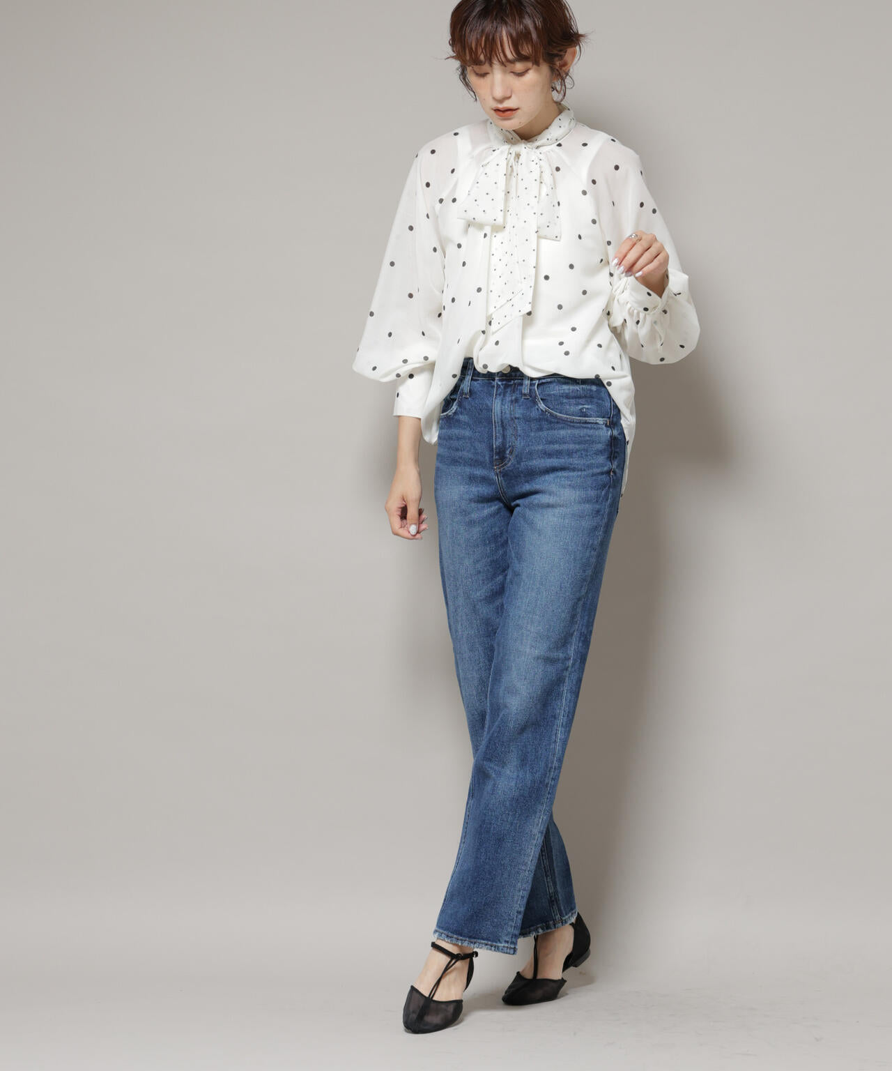 Healthy DENIM/Tallow ストレートデニム 6715227026